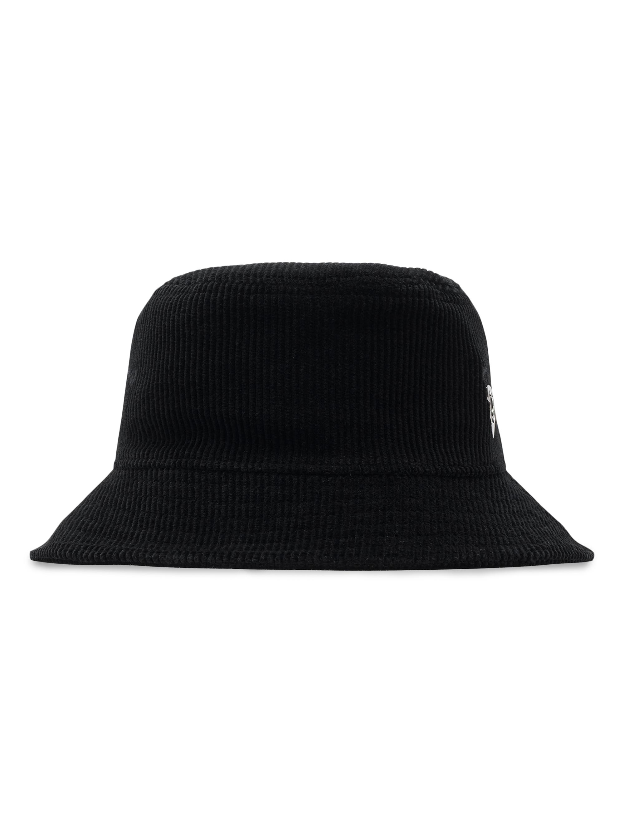 Burberry Men's Corduroy Bucket Hat - Black