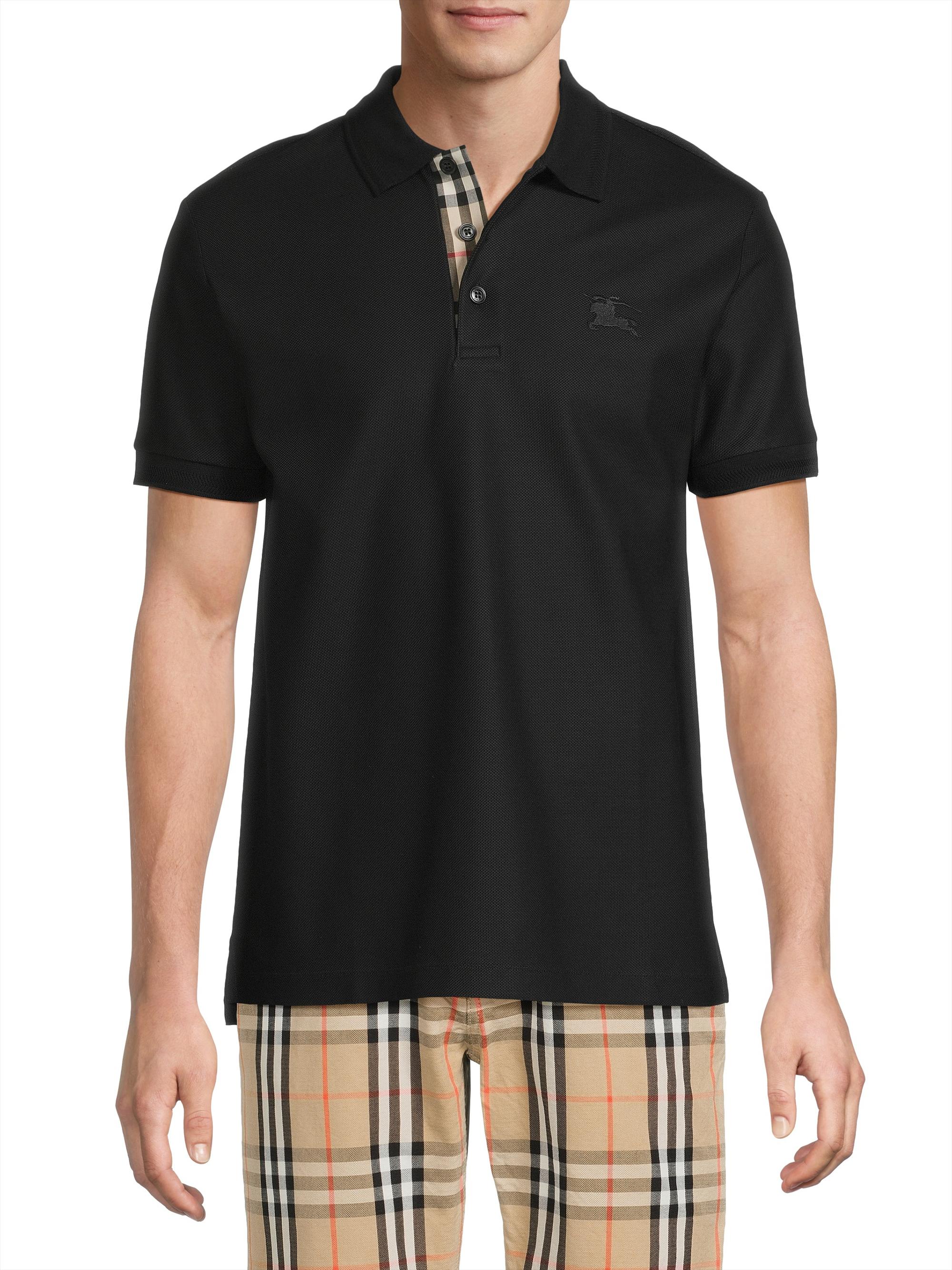 Burberry Eddie EKD Cotton Polo Shirt | Saks Fifth Avenue