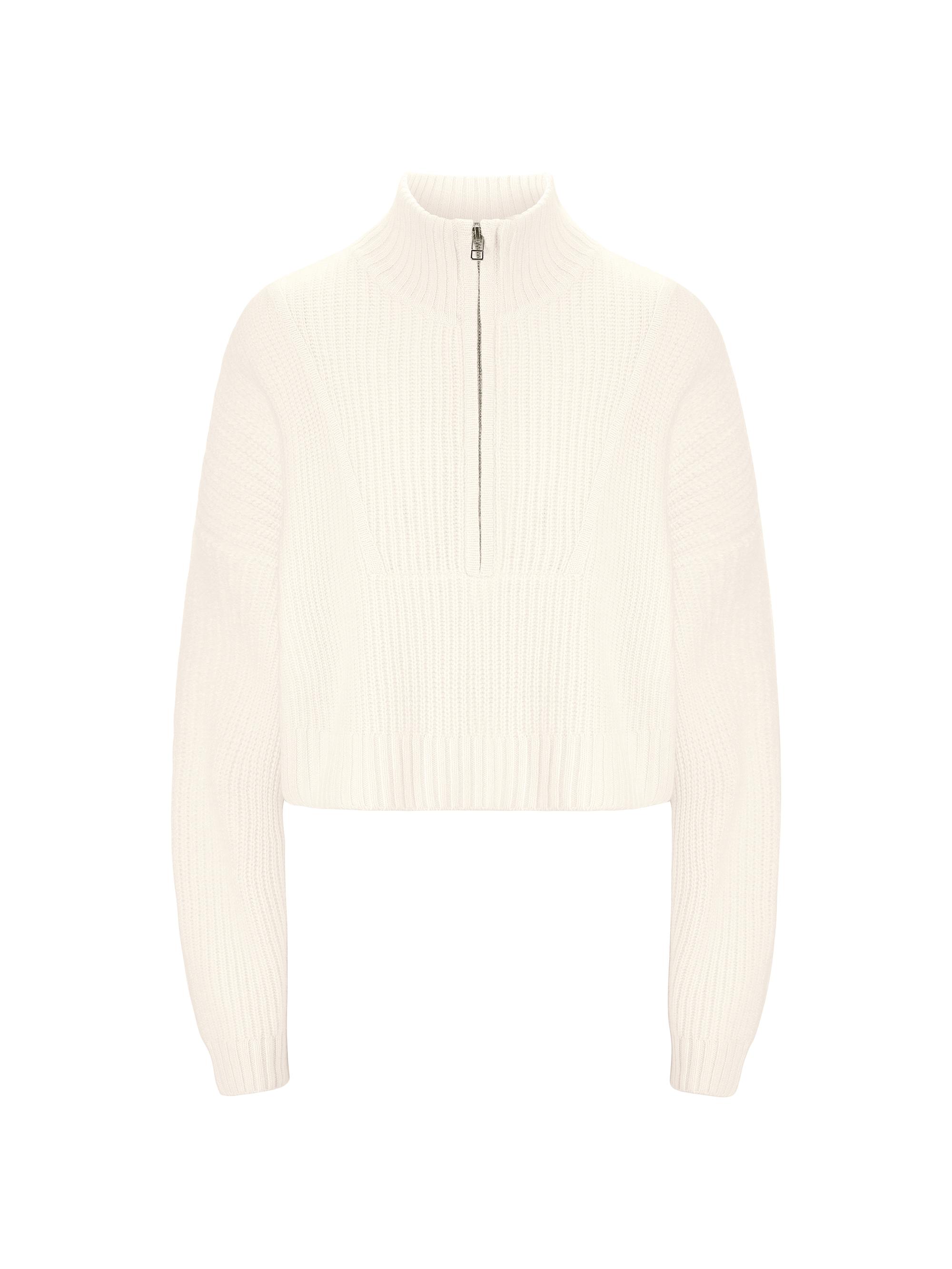 Helmut Lang Apex Wool-Blend Zip-Up Cardigan | Saks Fifth Avenue