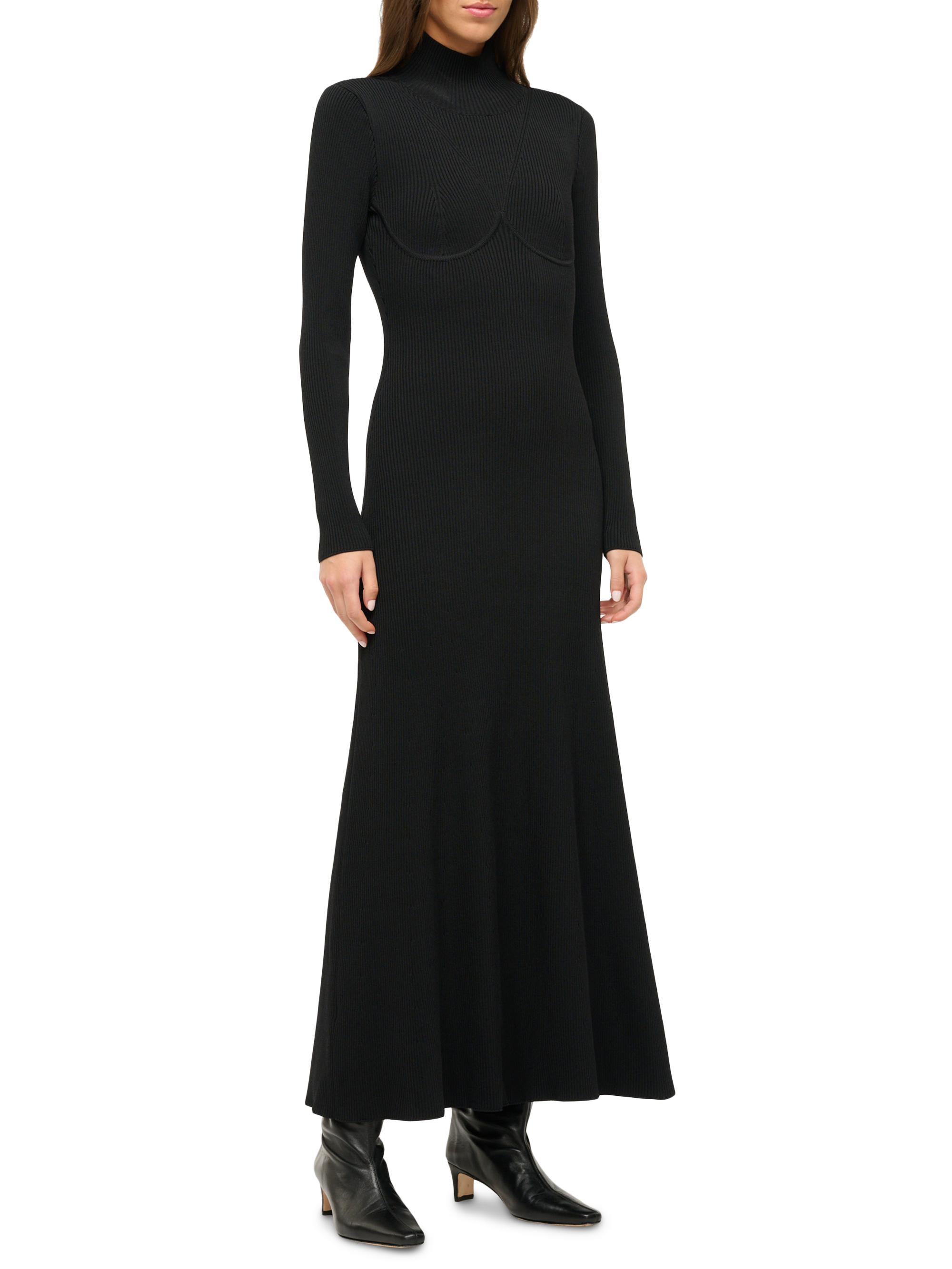 Staud Women's Obsidian Dress - Black - Size L