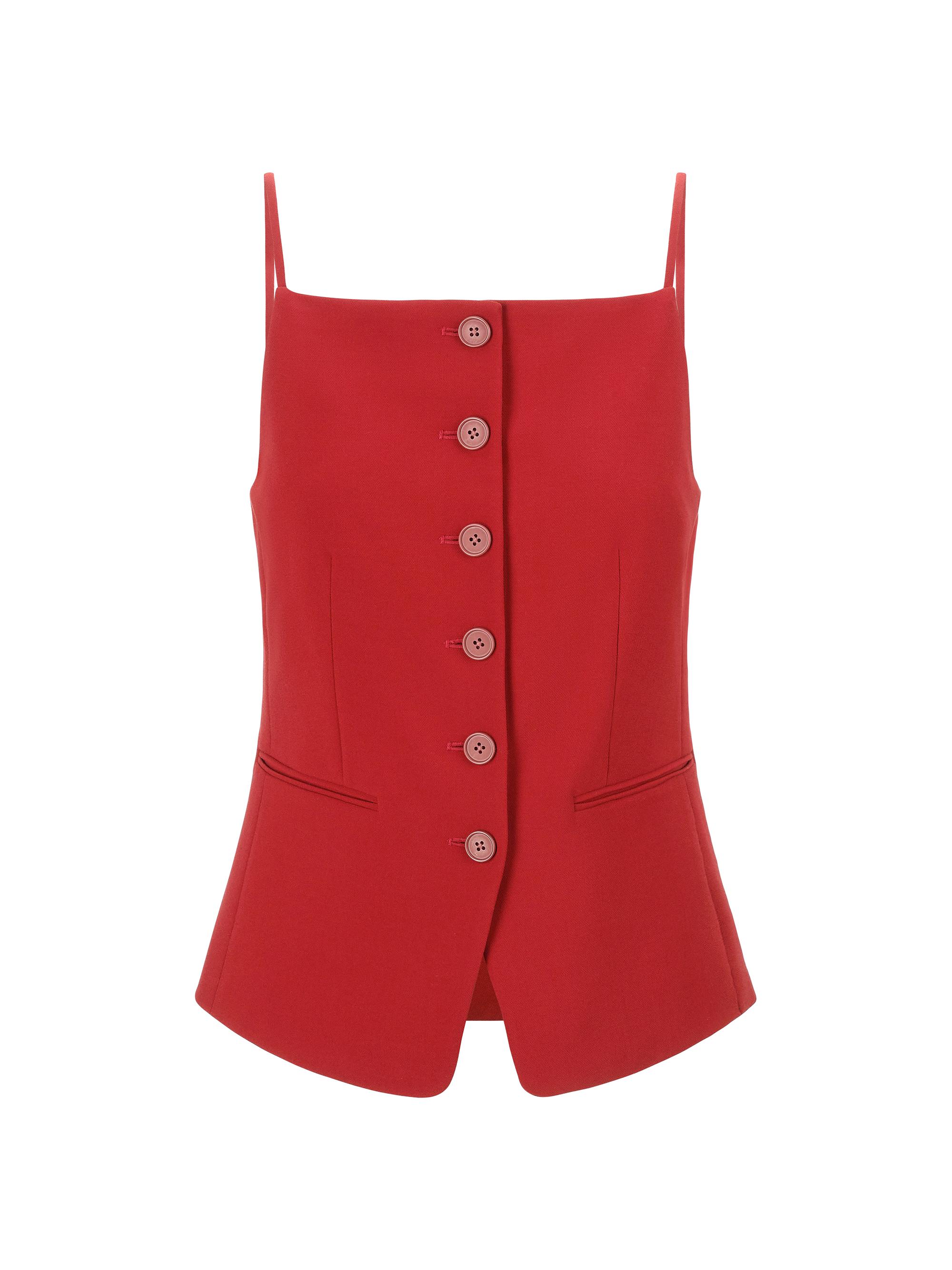 トップス SANTAKU lipstop washer nylon vest lipstop washer nylon vest Santaku