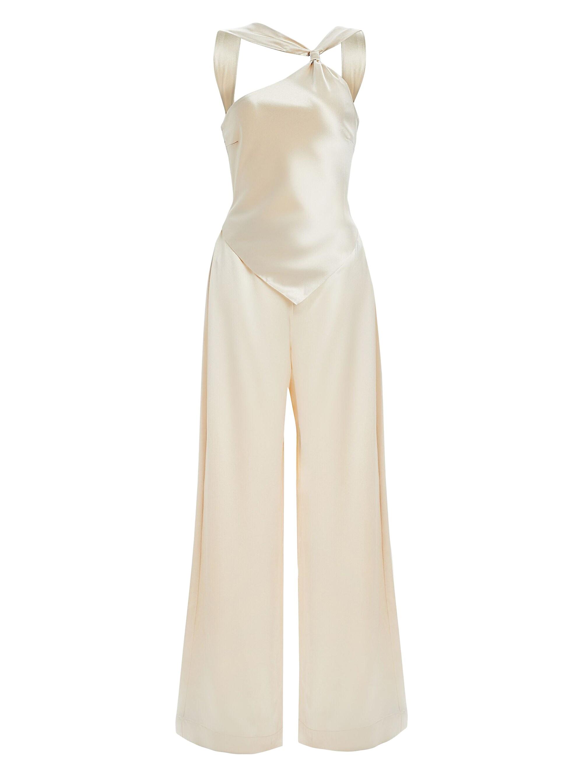 Retrofête Women's Ensley Jumpsuit - Light Champagne
