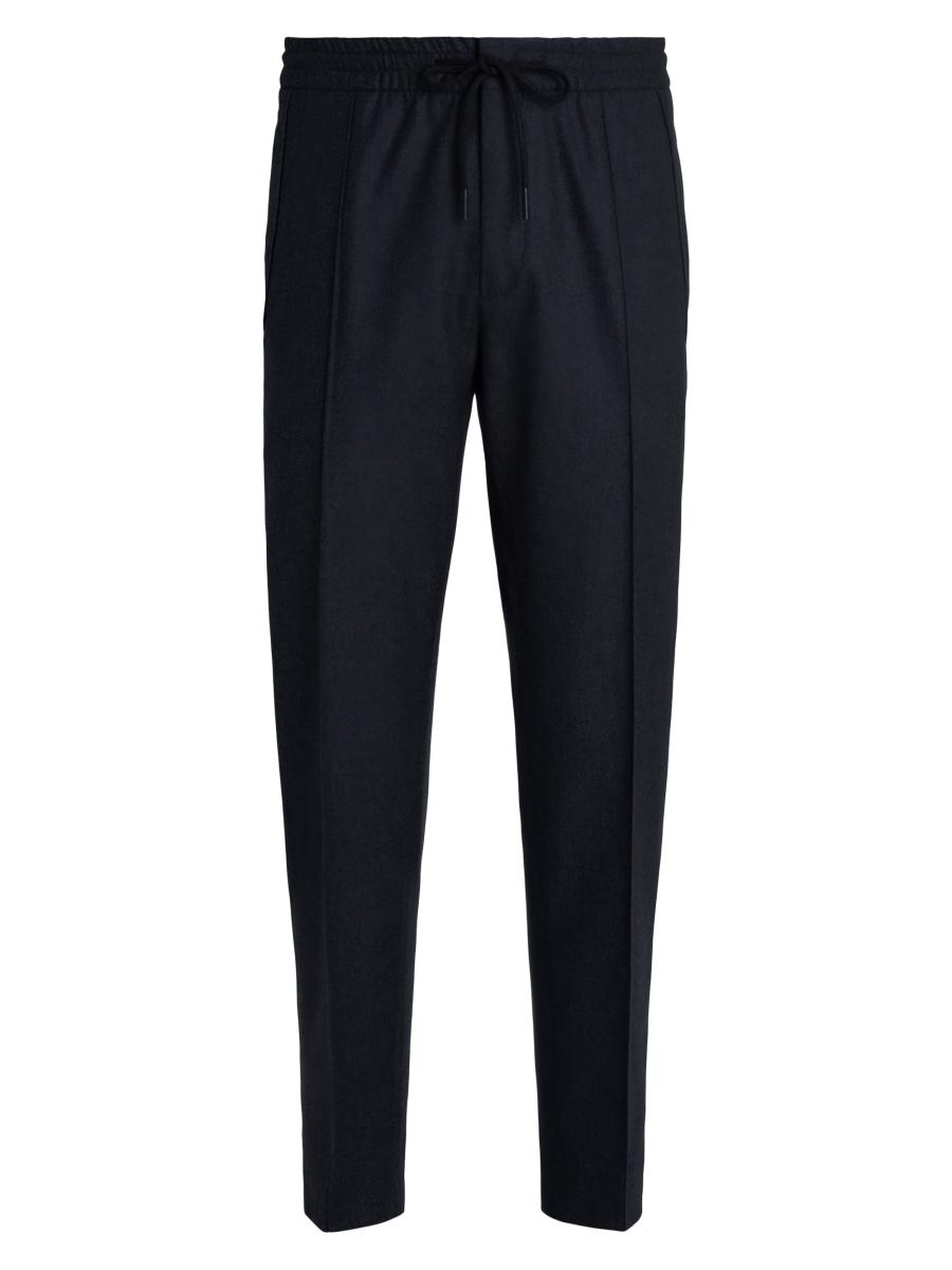 Zegna Men's 15milmil15 Wool Joggers In Blue