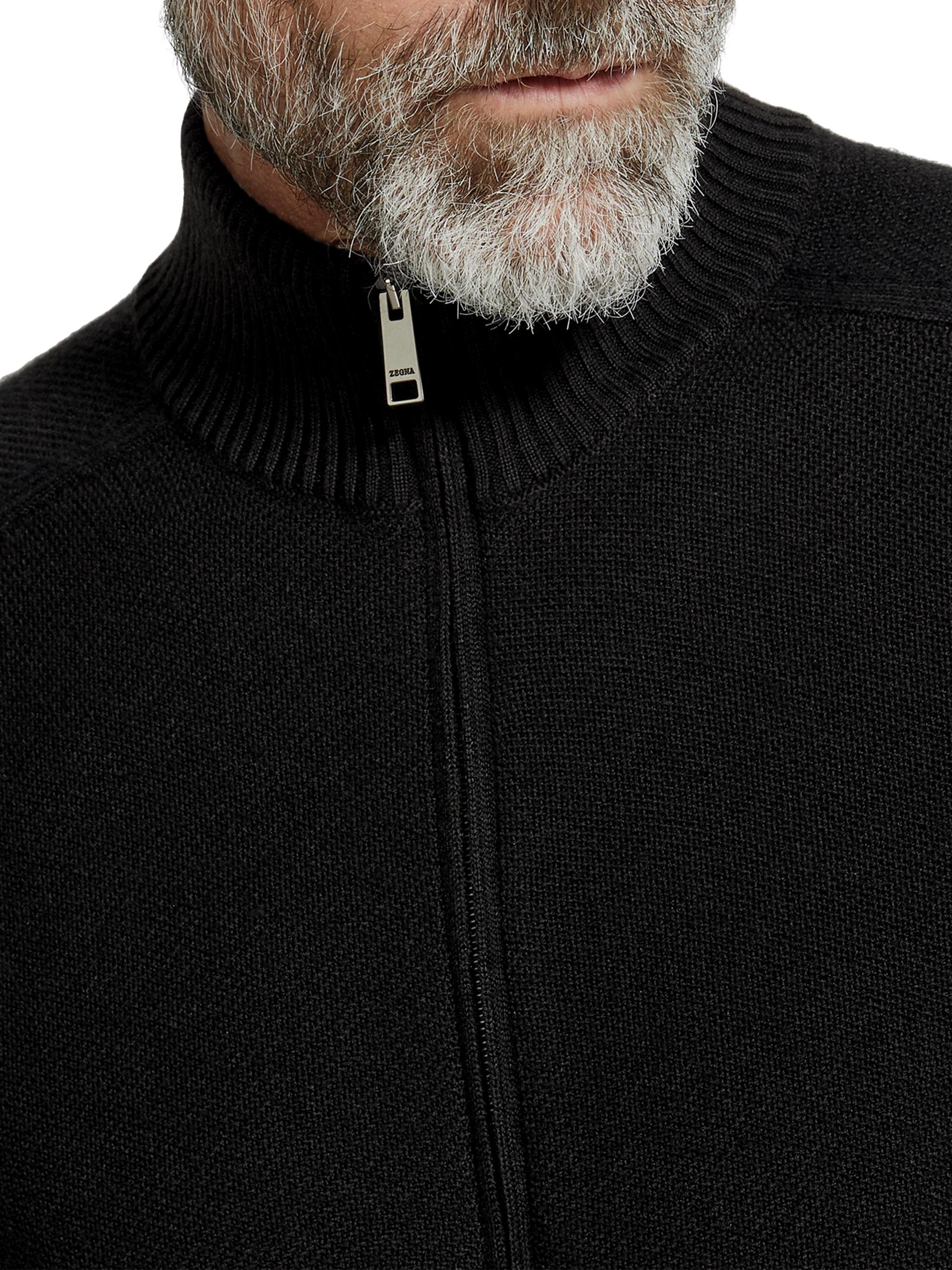 ZEGNA Cashseta Full Zip Cardigan | Saks Fifth Avenue