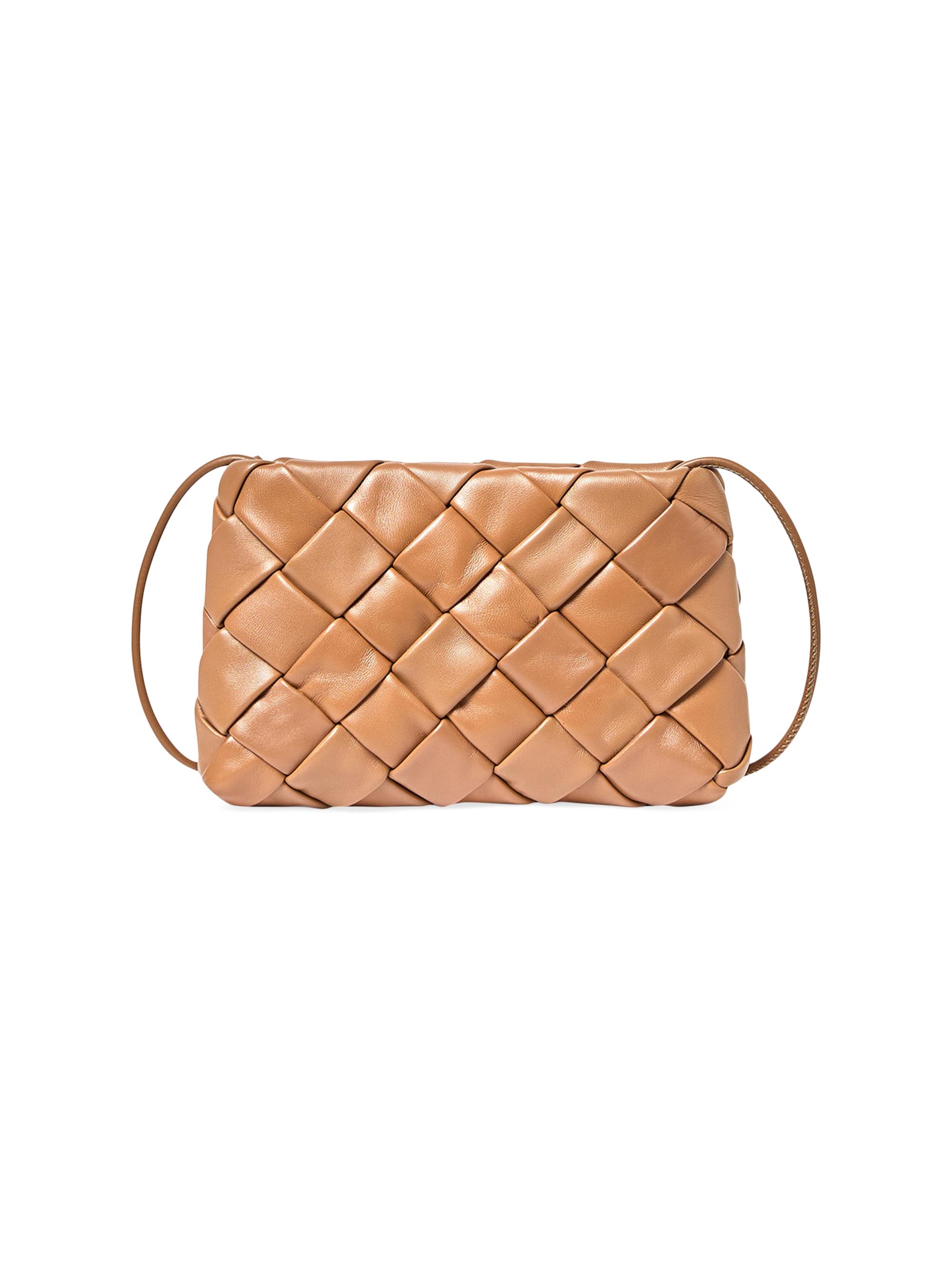 Loeffler Randall Women's Auzeen Leather Clutch - Safari