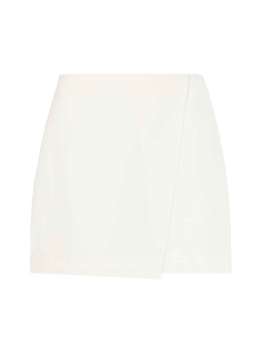 Milly Women's Evalyn Crêpe Skort In White