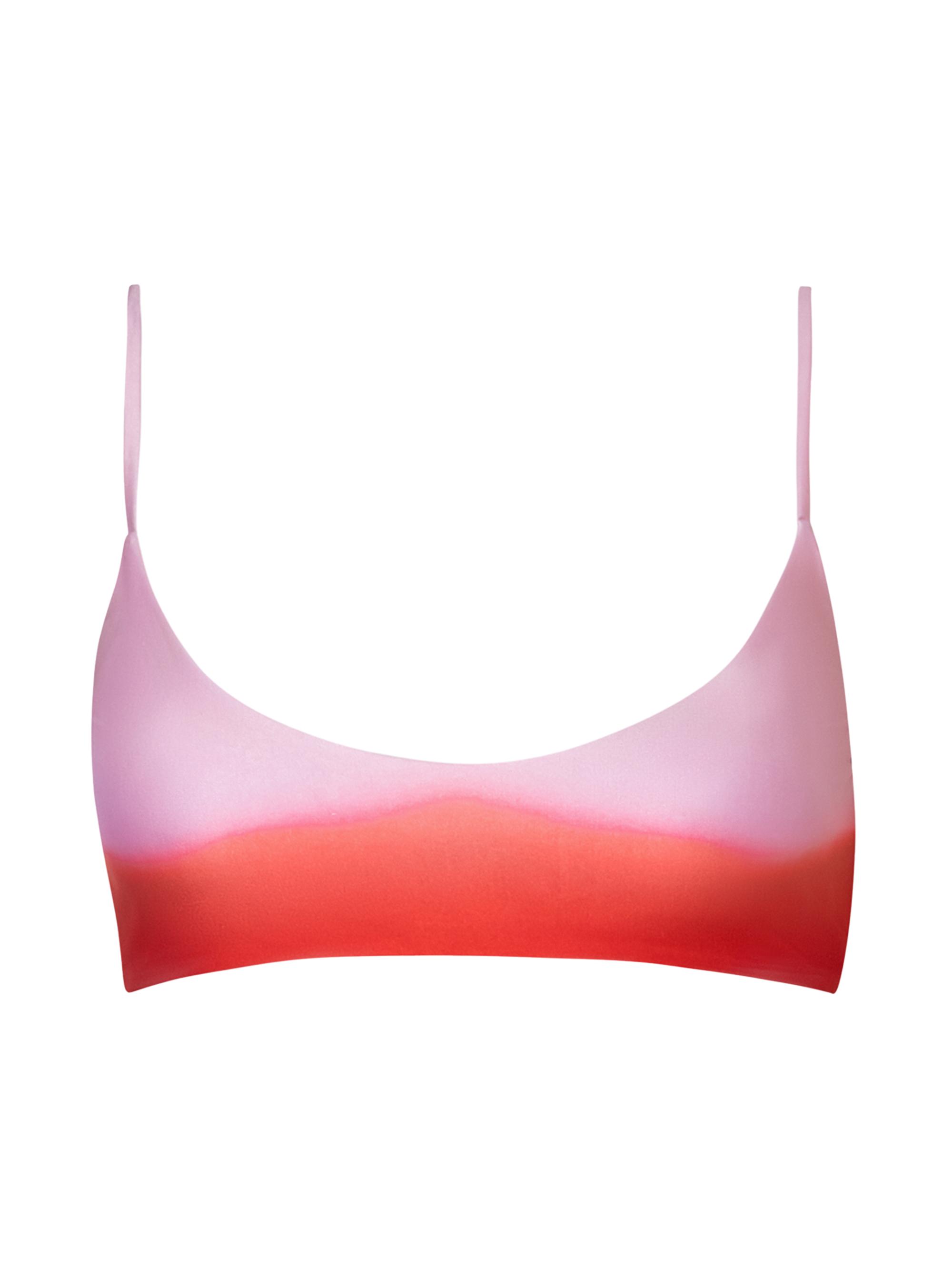 Baobab Women's Islote Itala Ombré Scoopneck Bikini Top - Persimmon