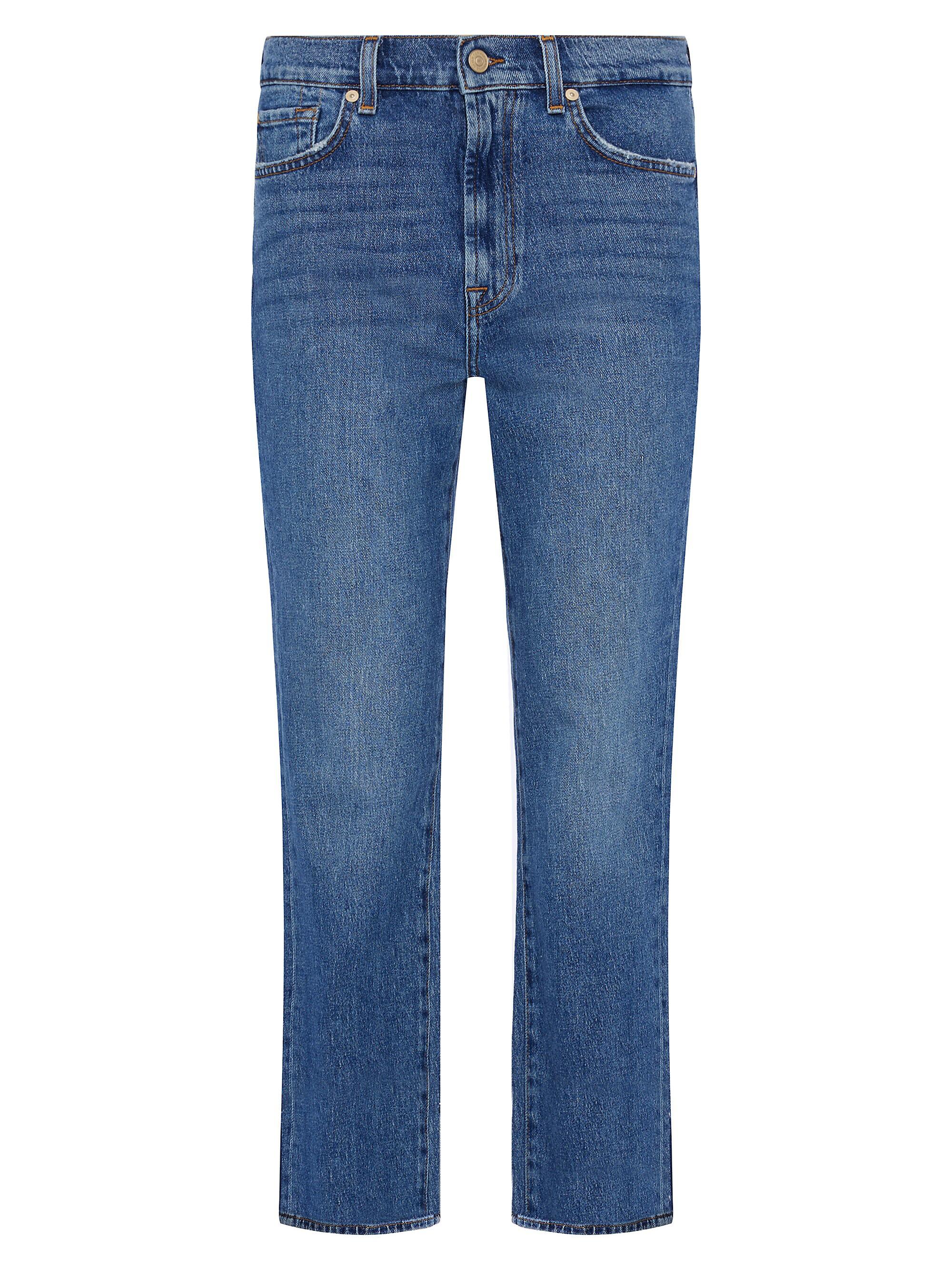 7 For All Mankind Women's Logan Stovepipe Jeans - Santa Cruz