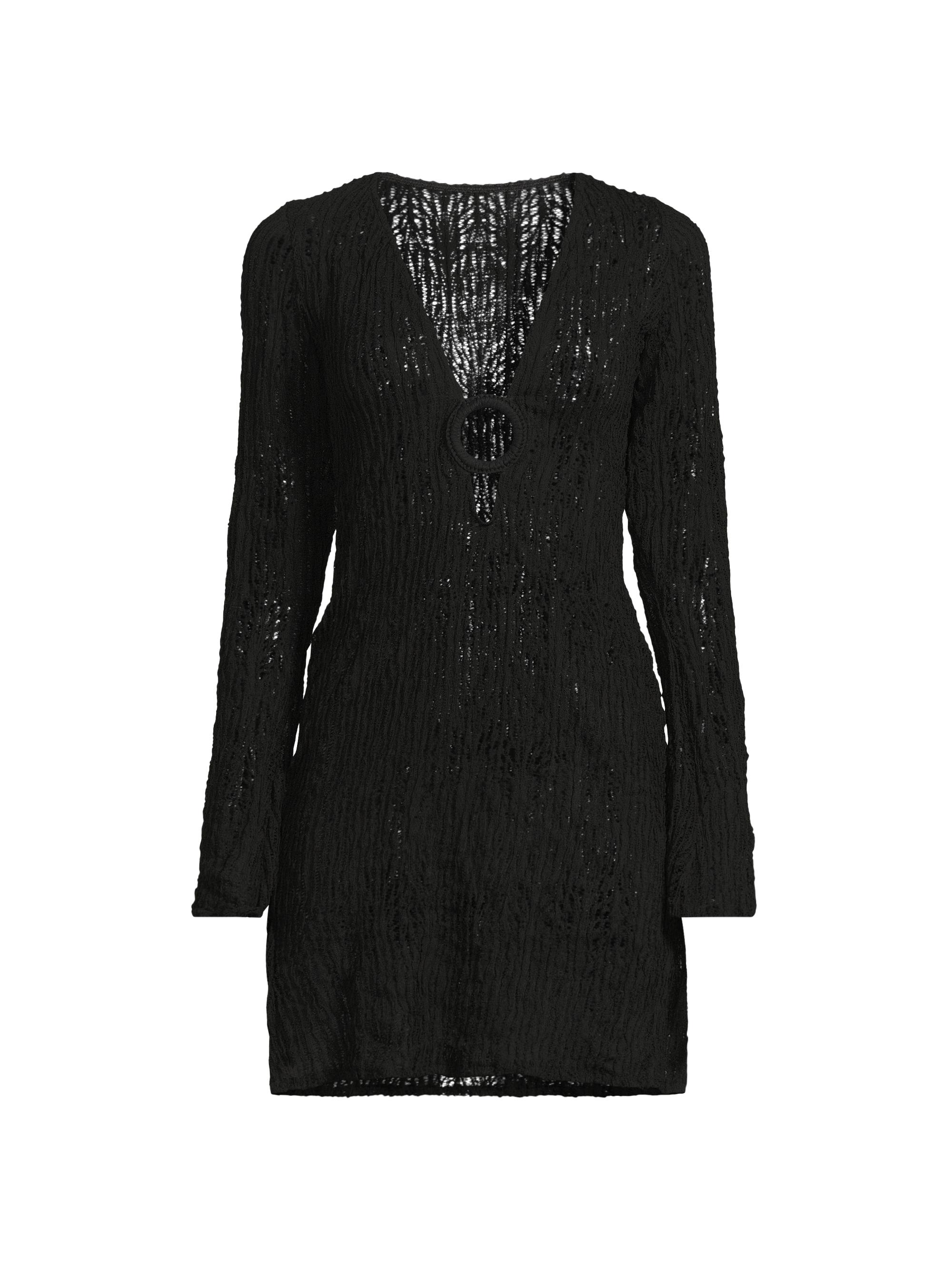 Peixoto Women's Angie Knit Linen-Blend Tunic - Midnight Weave