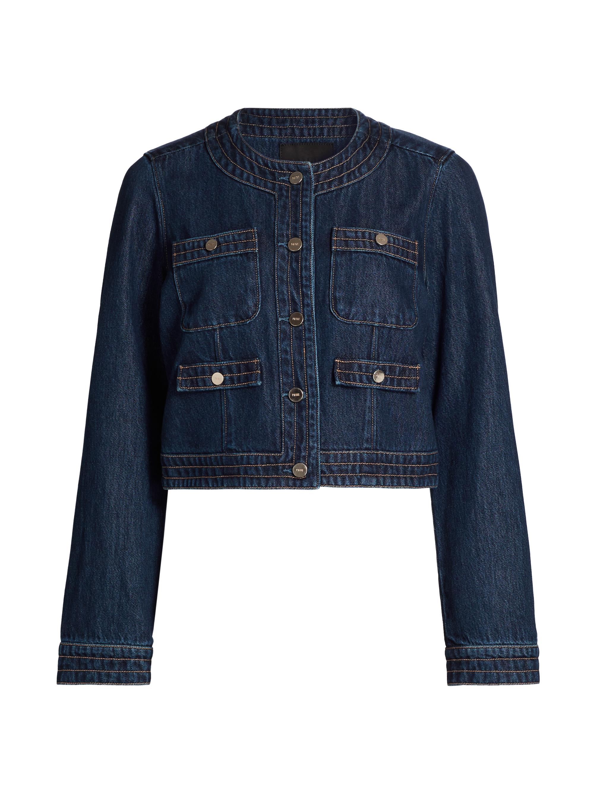 Paige Women's Kiya Denim Crop Jacket - Michiru