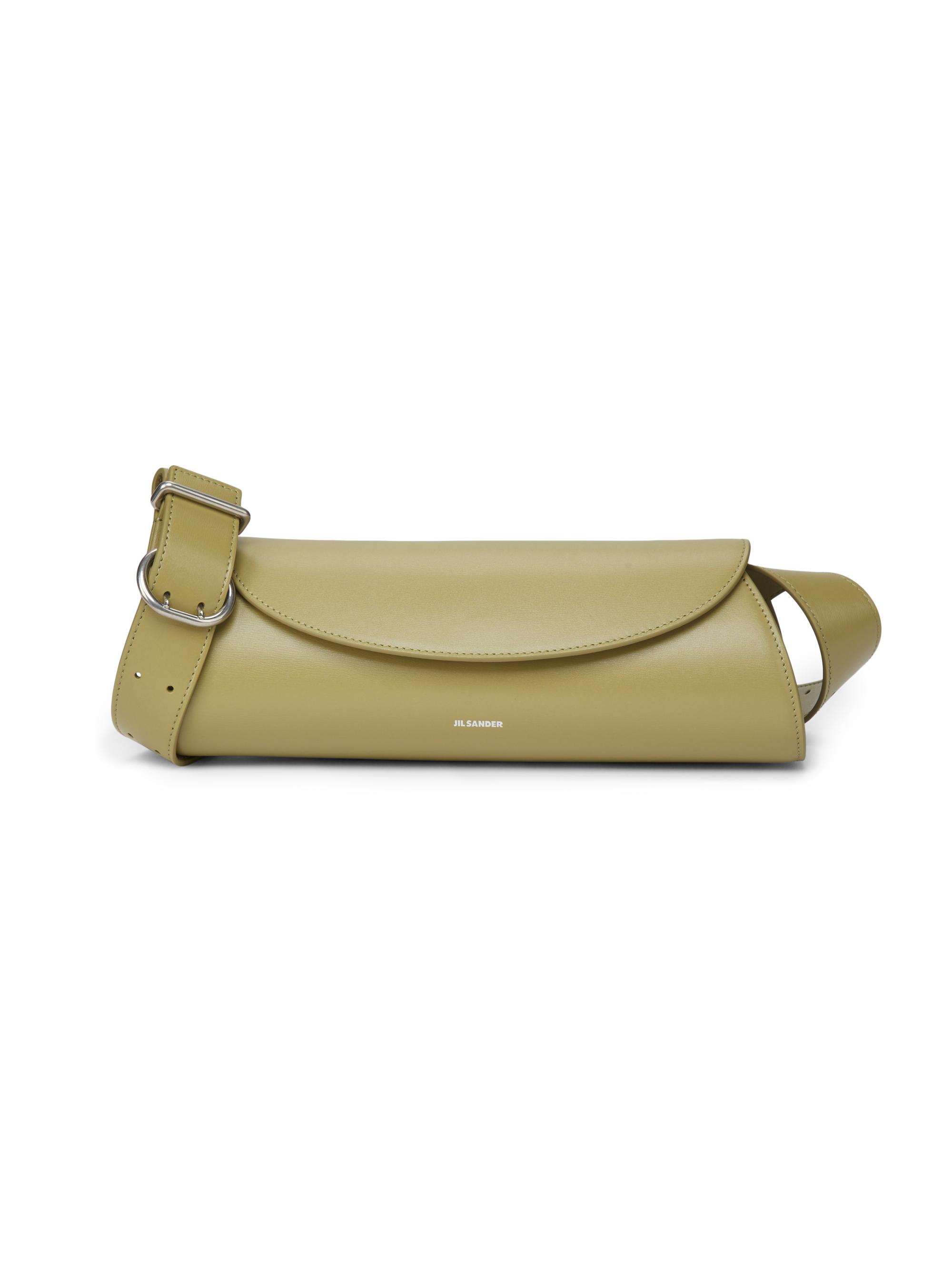 Jil Sander Small Cannolo Leather Shoulder Bag | Saks Fifth Avenue