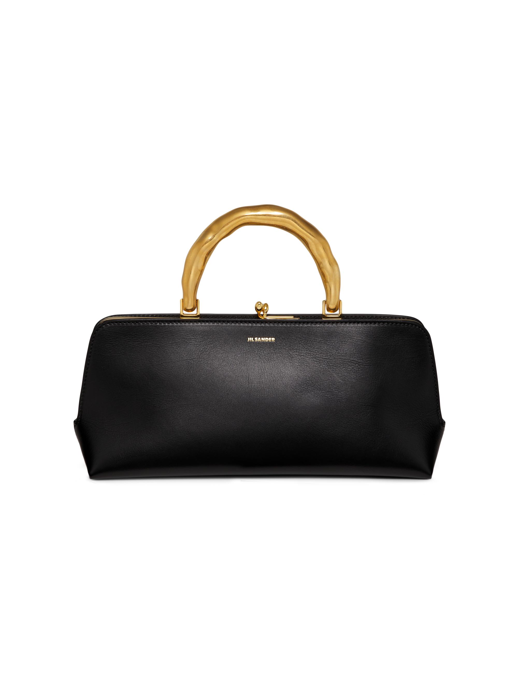 Jil Sander Women's  Goji  Leather Top Handle Bag - Black