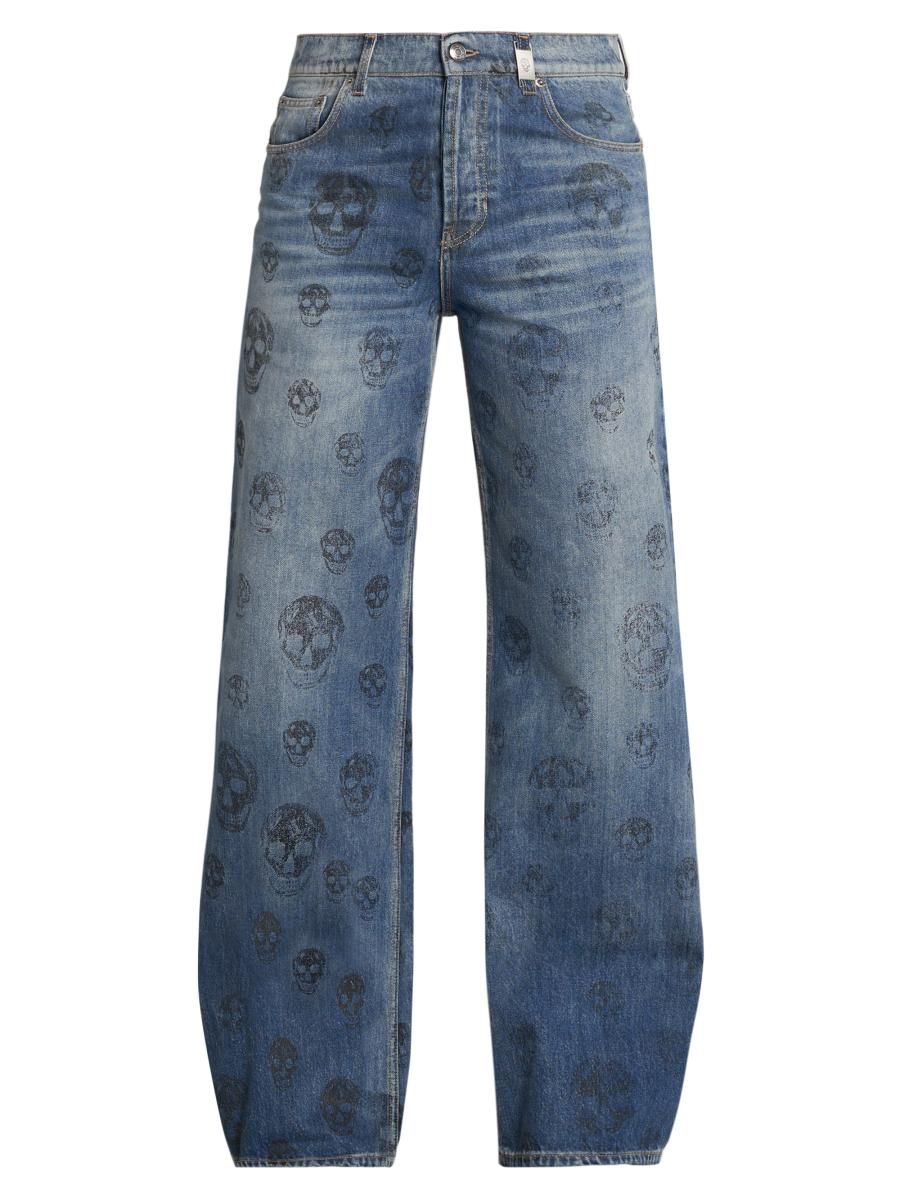 McQueen Low-Rise Baggy Jeans | Saks Fifth Avenue