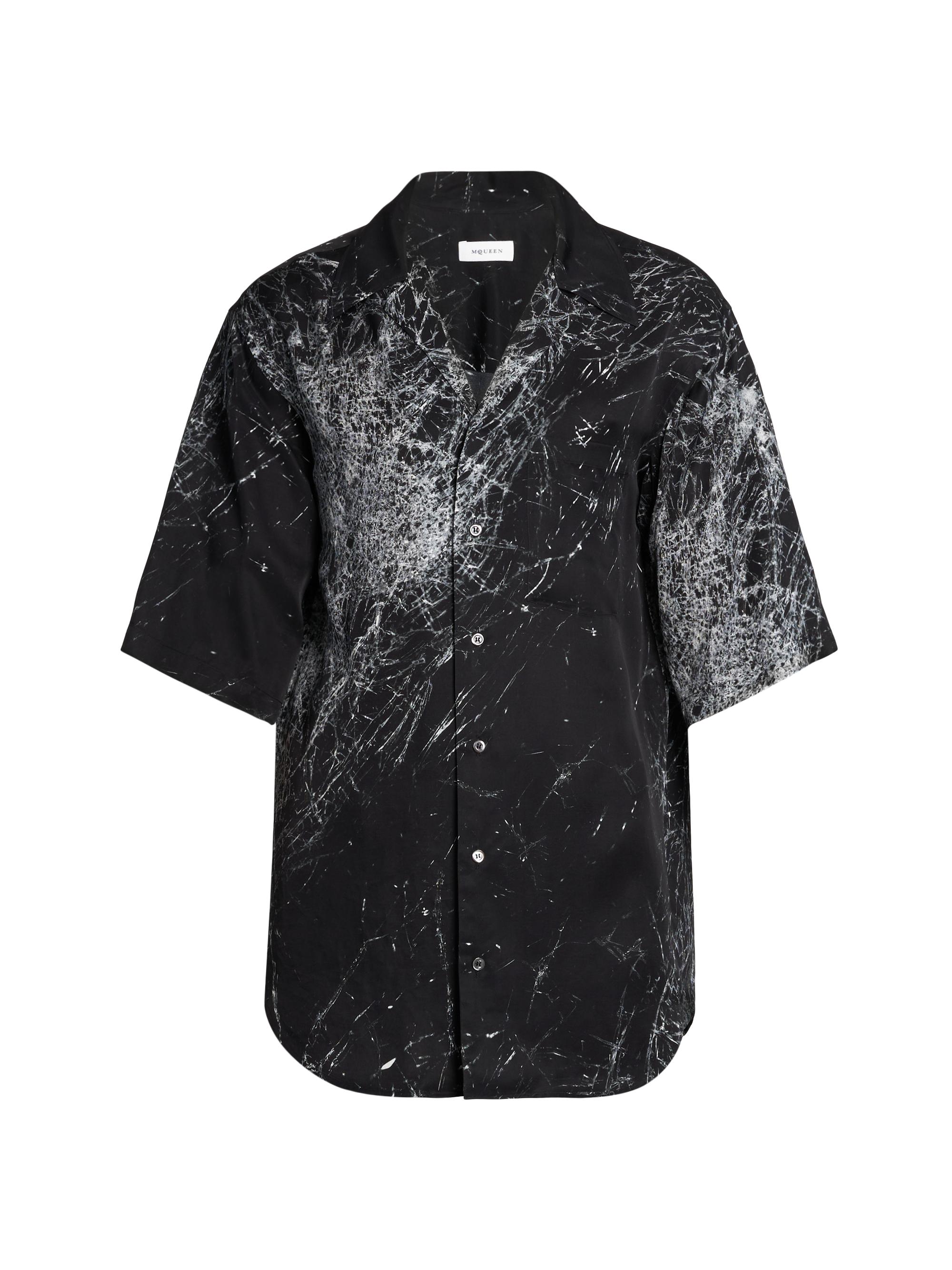 Balmain Big Love Letter Short-Sleeve Shirt | Saks Fifth Avenue