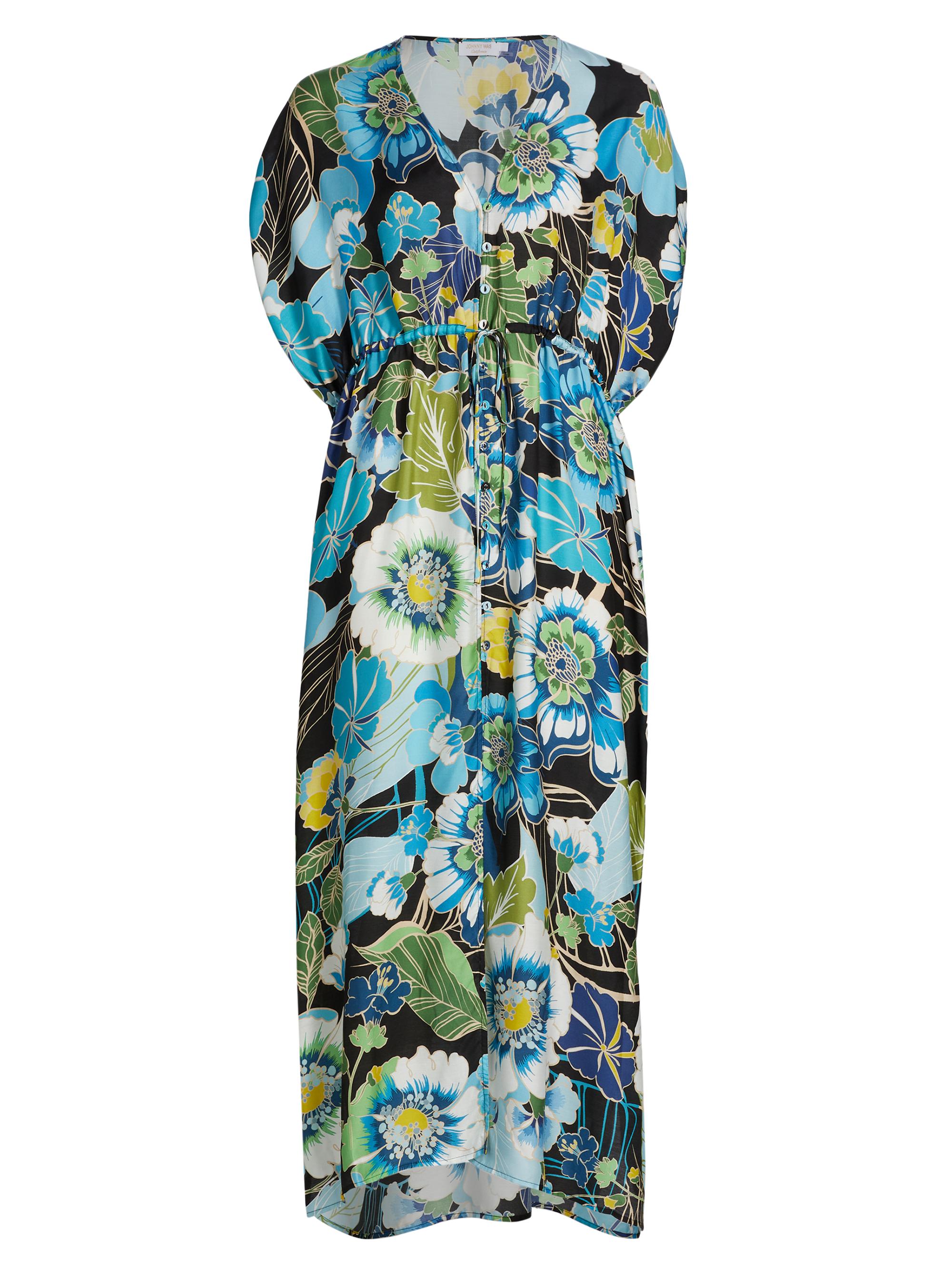 Johnny Was Women's Jenn Drawcord Kaftan - Jenn Print