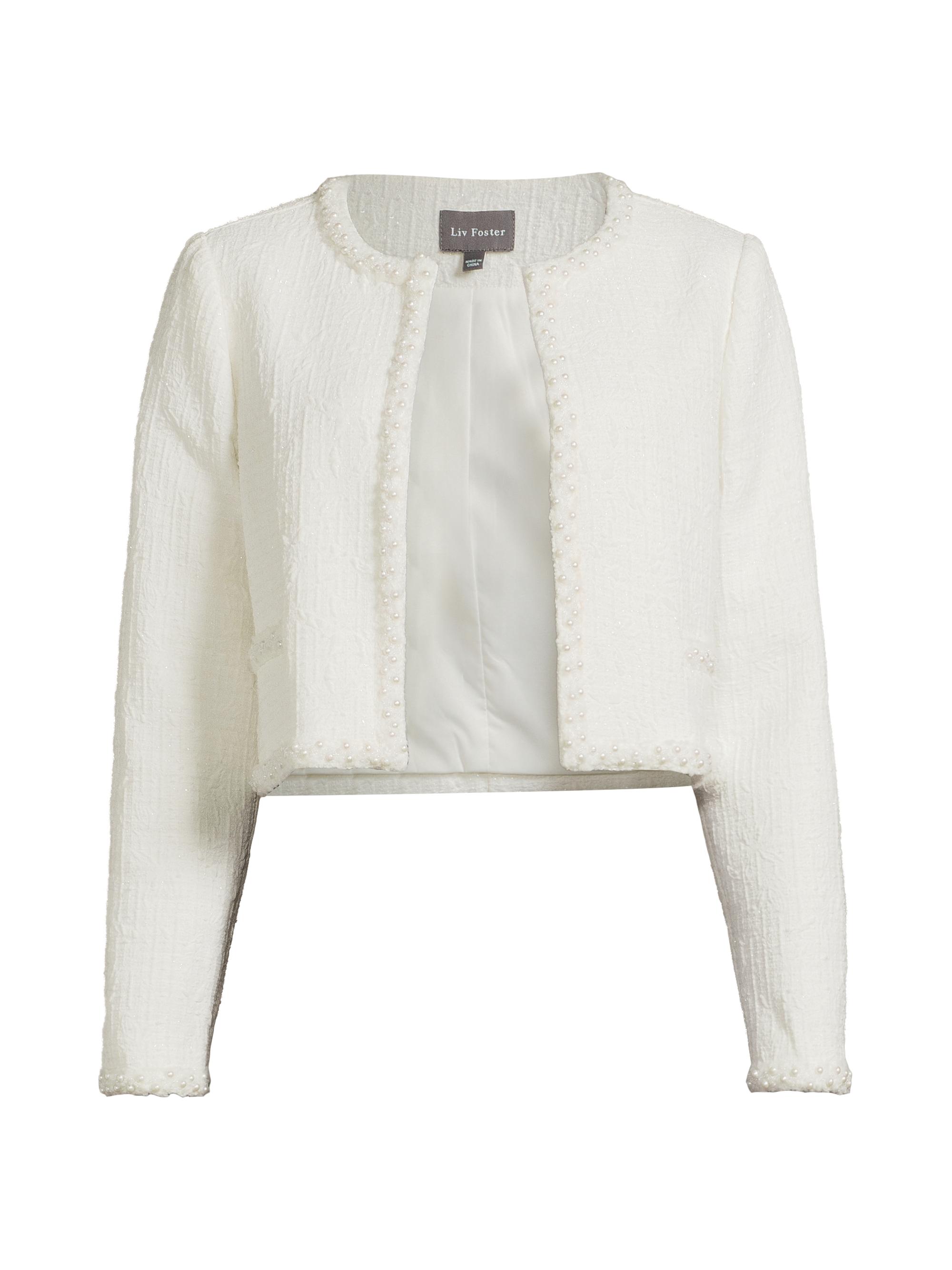 Liv Foster Women's Bouclé Jacquard Jacket -
