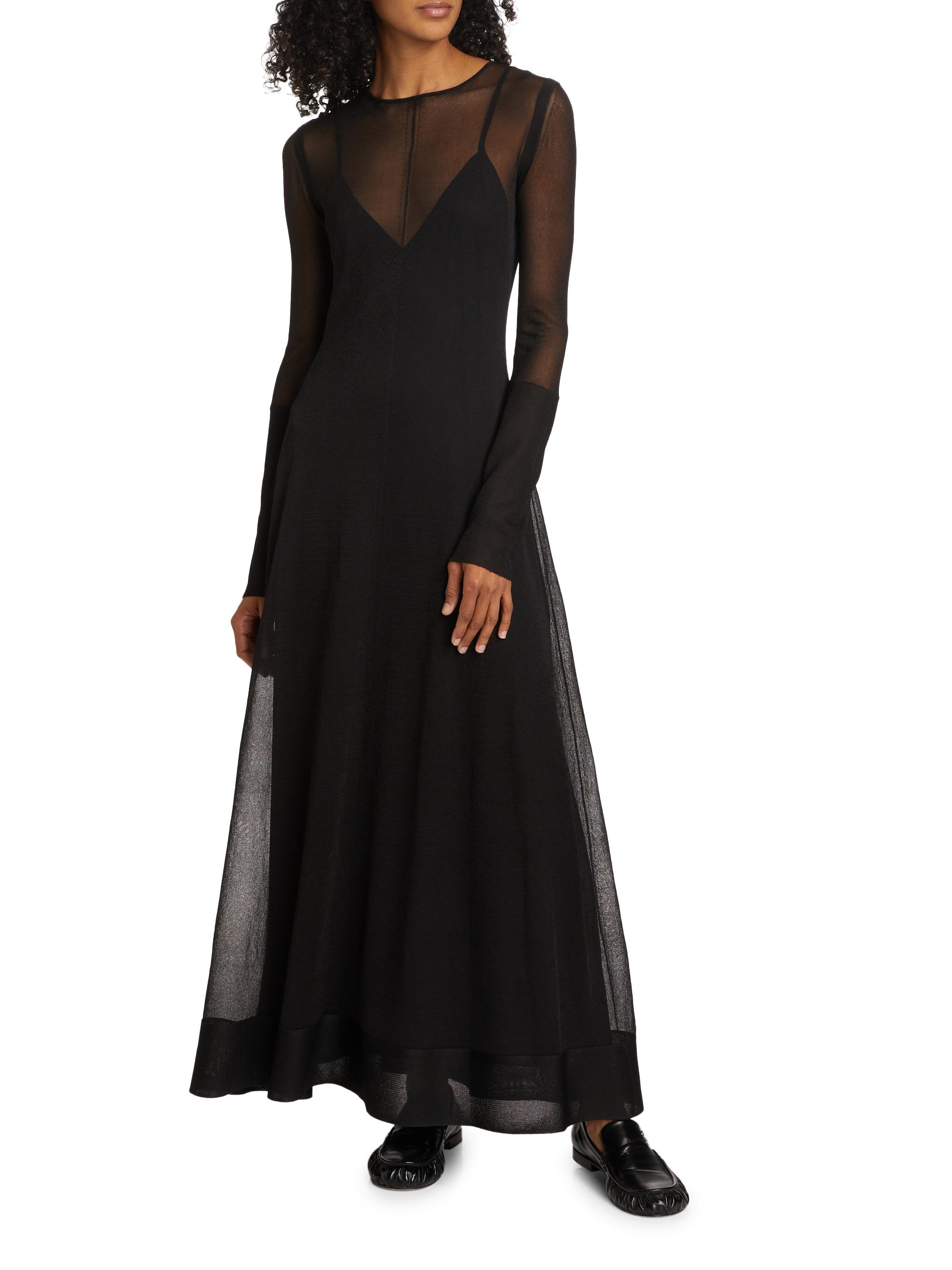 Proenza Schouler Anneliese Silk Organza Maxi Dress | Saks Fifth Avenue