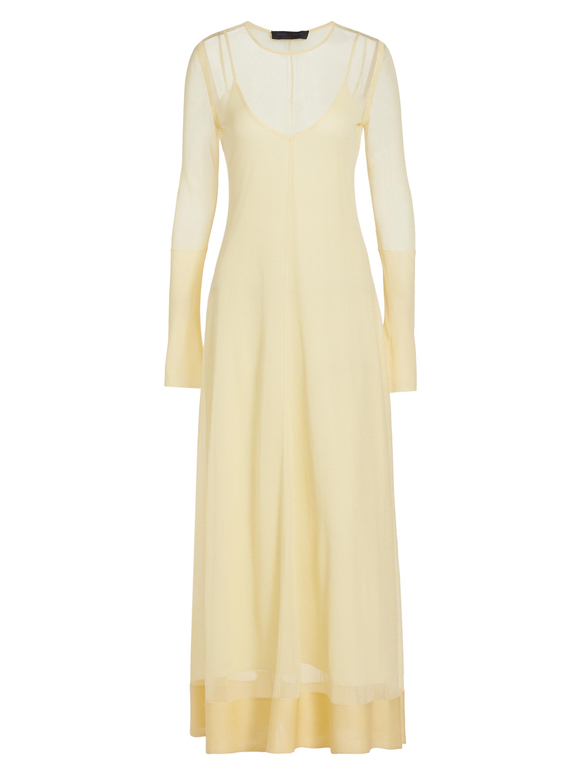 Proenza Schouler Women's Anneliese Silk Organza Maxi Dress - Resin