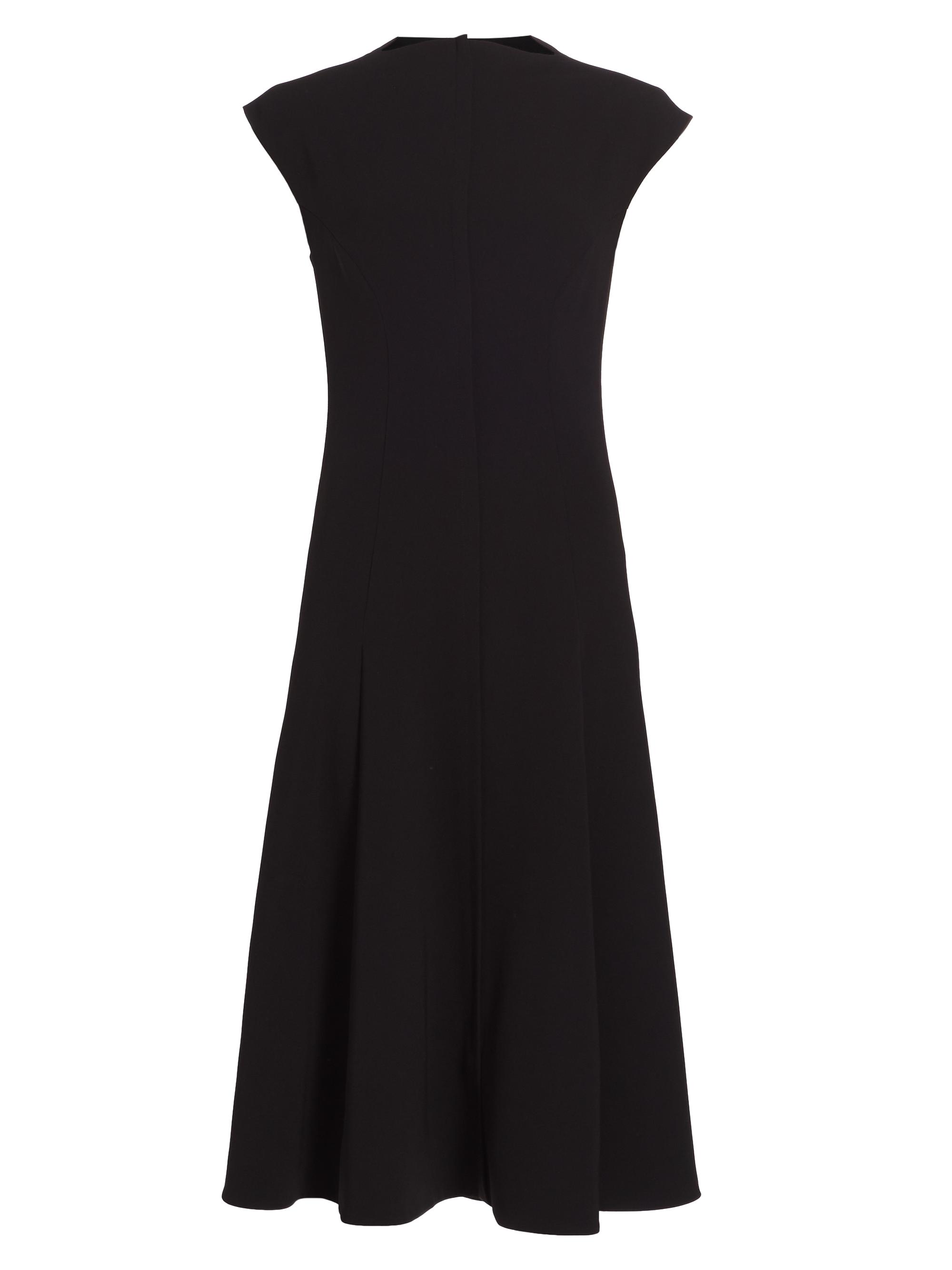 Proenza Schouler Women's Chantal Fit & Flare Midi-Dress - Black