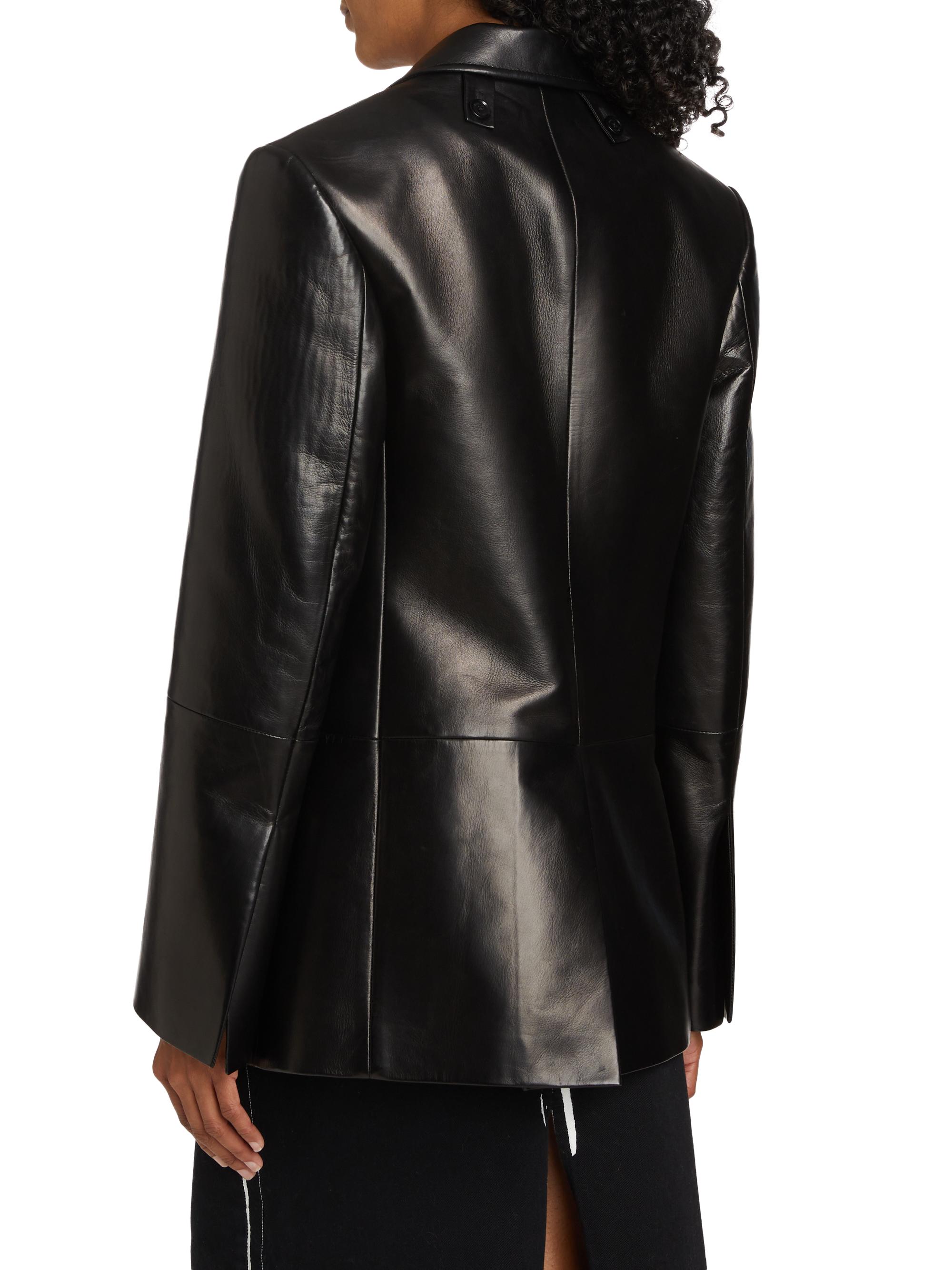 シ*ン様 美品 SSZ get hammered期 leather JKT NA SX Women's Fashion Studded Perfectly Shaping Faux Leather Biker