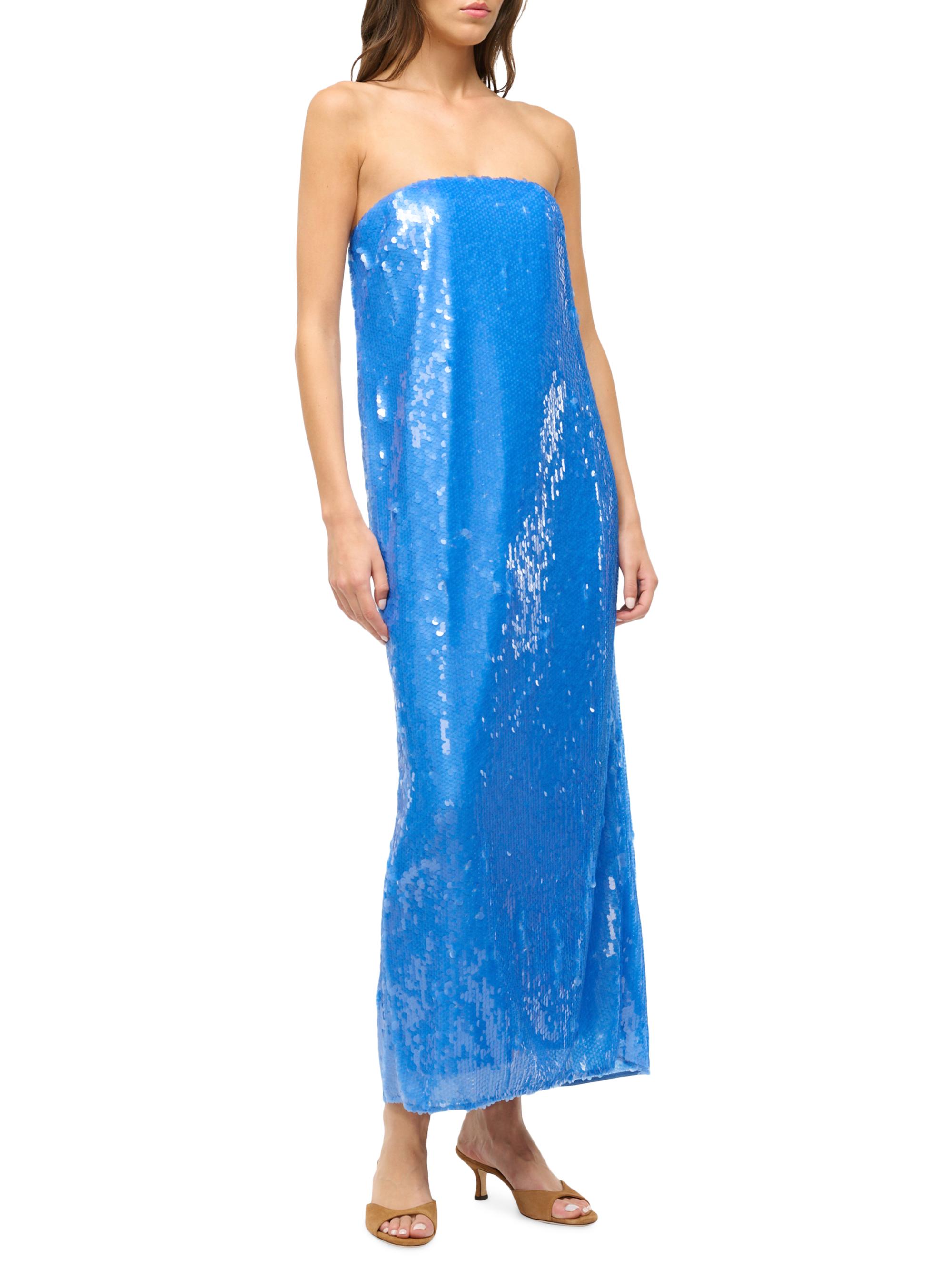 corina bud blue dress ripped Corina Blue Dress Ripped
