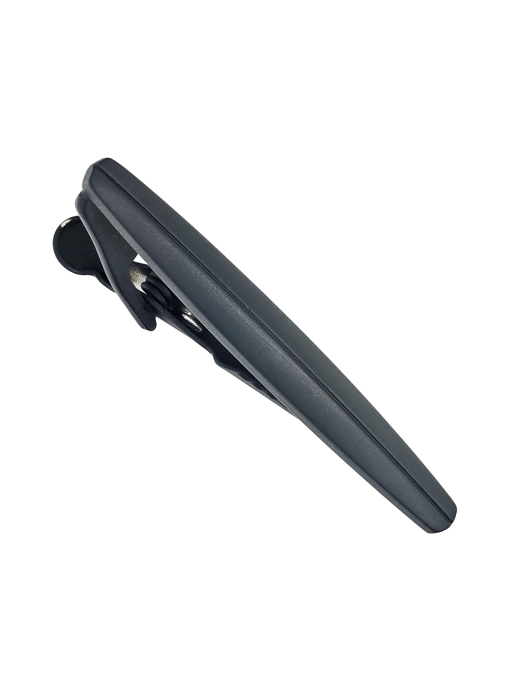 Link Up Men's Matte Black Tie Bar - Black