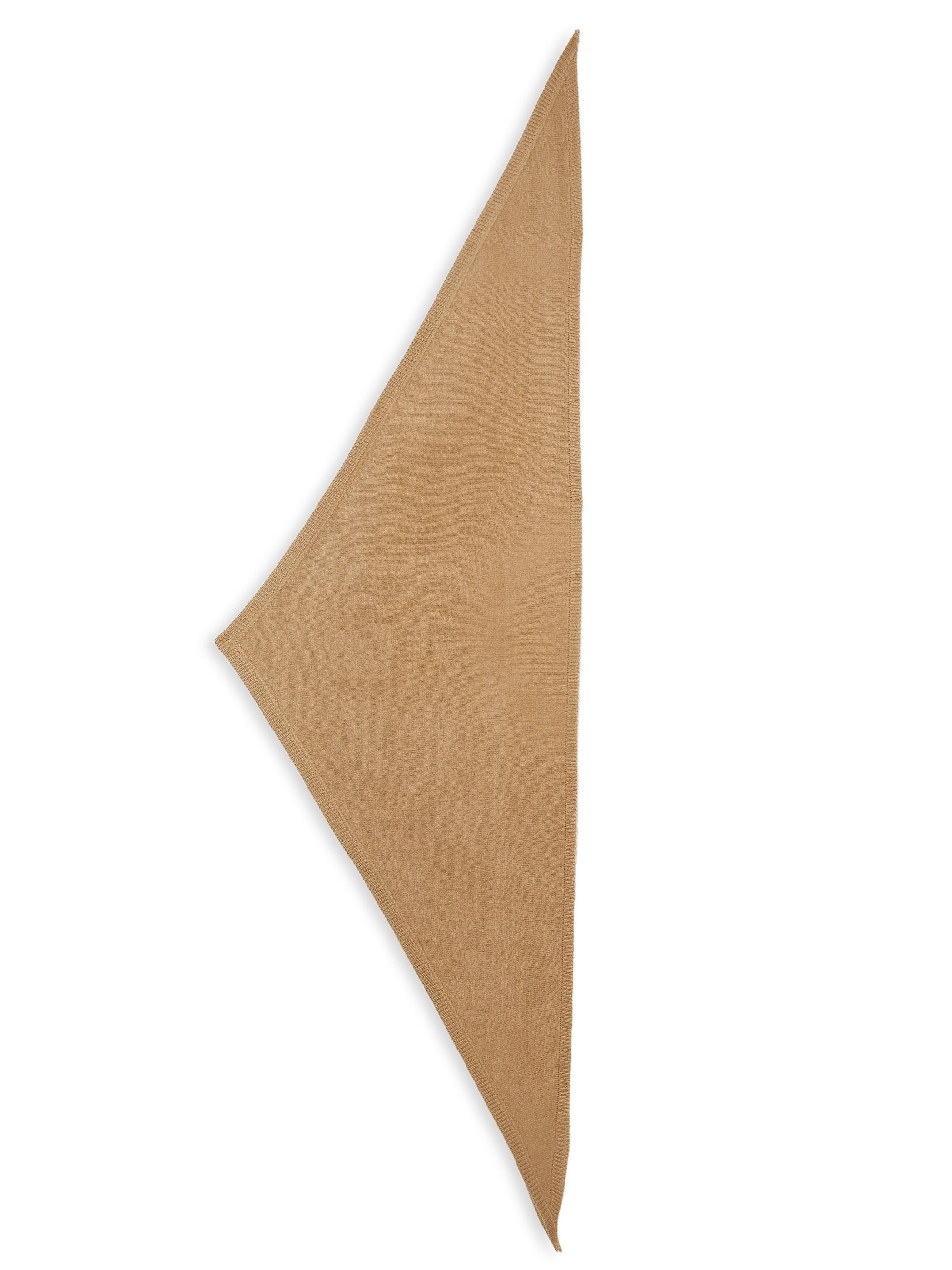 Toteme Women's Triangle Wool-Cashmere Scarf - Camel