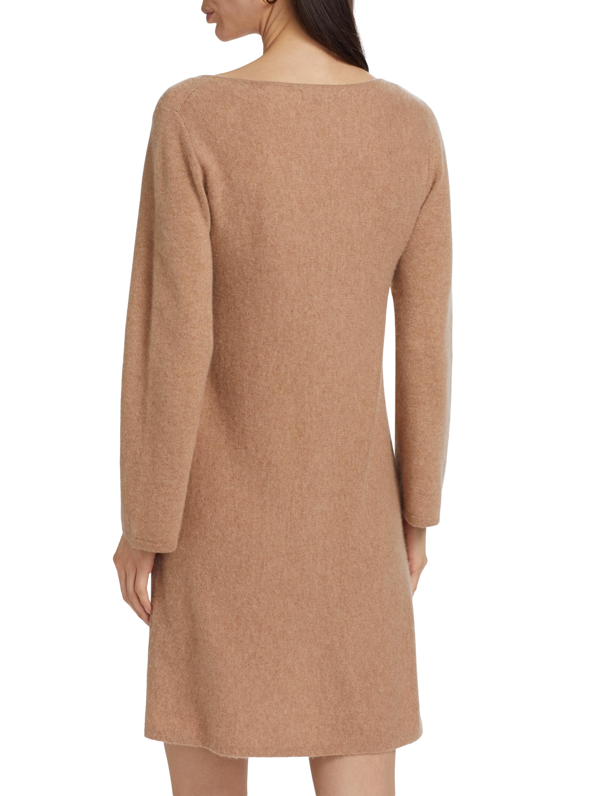 Naadam Cashmere V-Neck Minidress | Saks Fifth Avenue