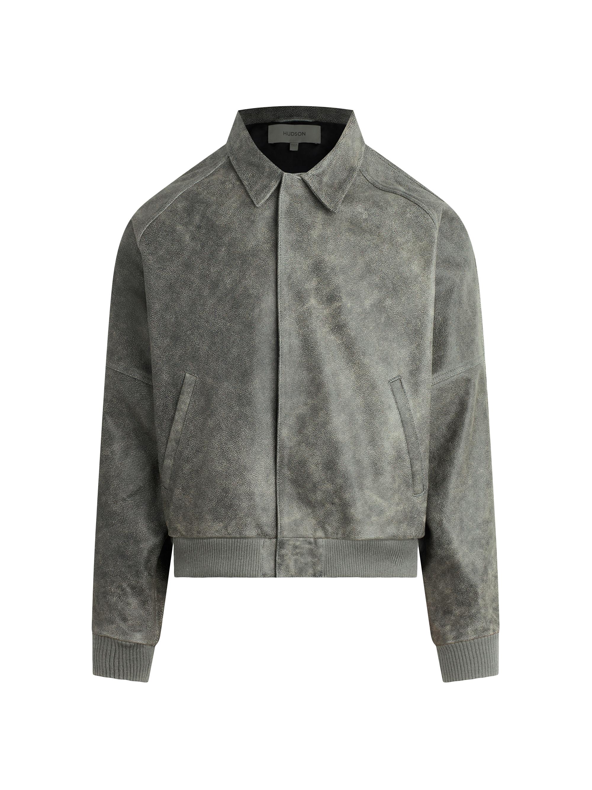 HAL　Marbles HEAVY MELTON ZIP JKT Hudson Jeans Leather Bomber Jacket | Saks Fifth Avenue