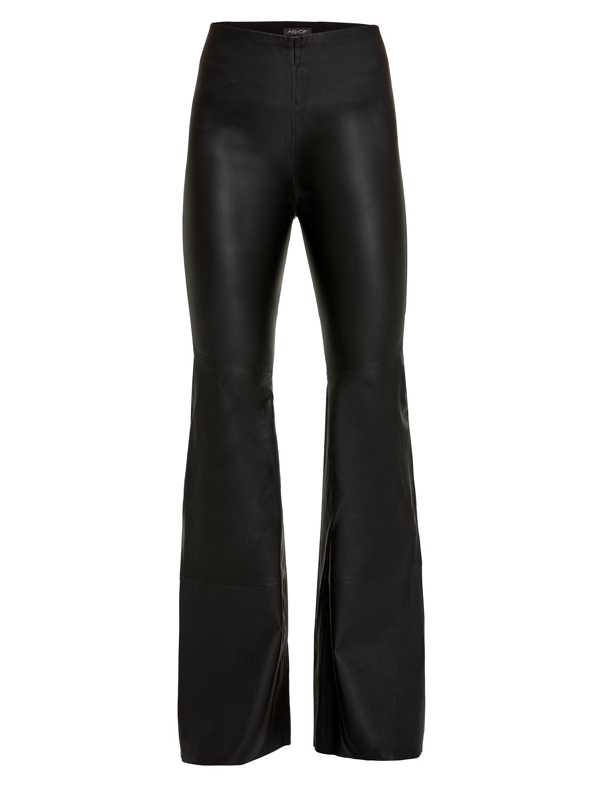 AS by DF Women's Kat Stretch Leather Bell Leggings - Black