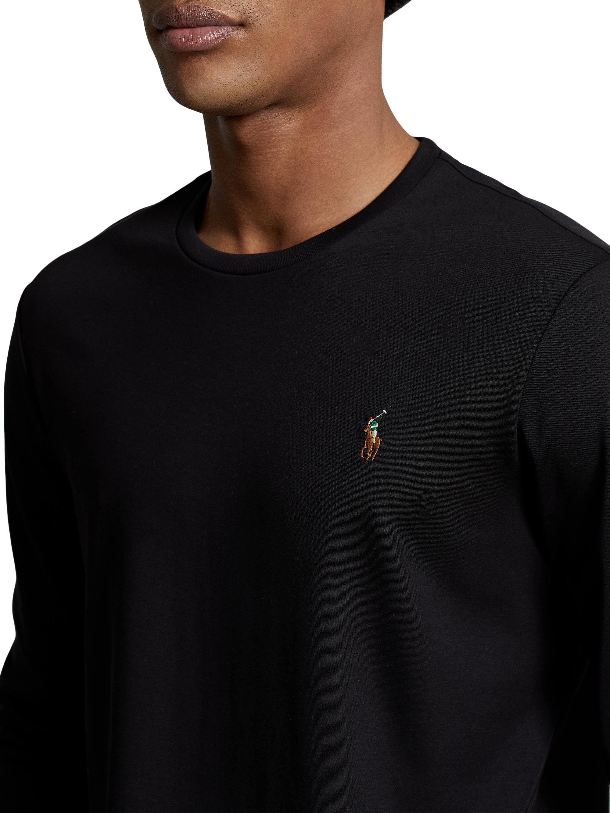 Polo Ralph Lauren Pima Cotton Long-Sleeve Shirt | Saks Fifth