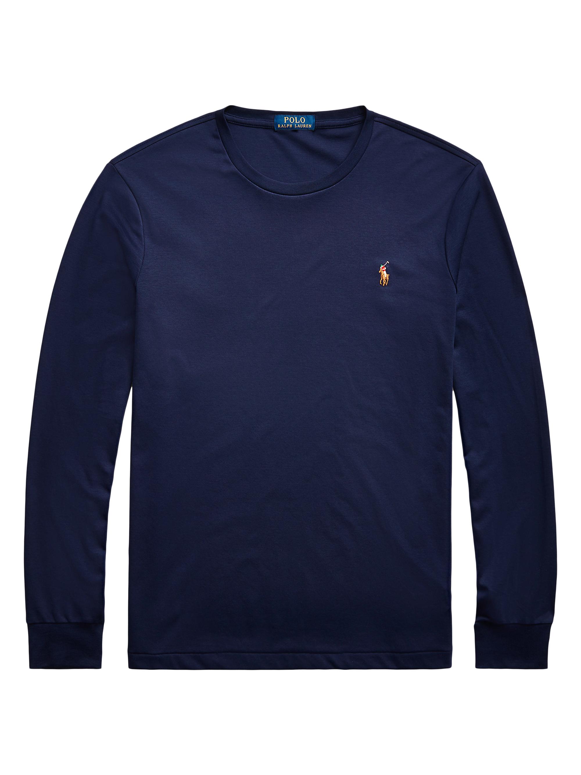 Polo Ralph Lauren Men's Pima Cotton Long-Sleeve Shirt - White