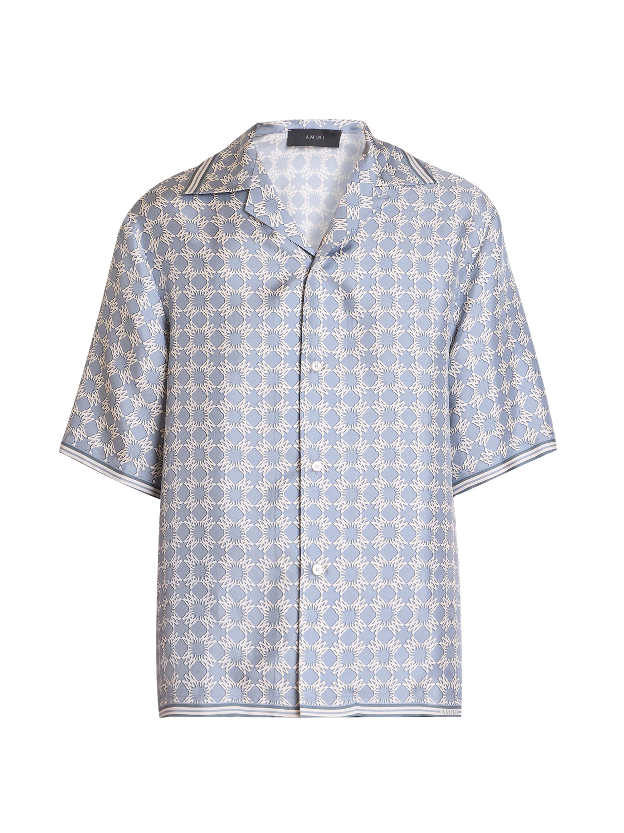 AMIRI【未使用品】MA Quadボーリングシャツ サイズL Amiri MA Quad Silk Bowling Shirt | Saks Fifth Avenue