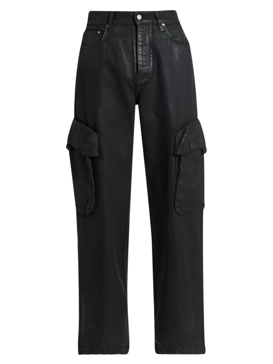 Shop Amiri Wax M65 Baggy Cargo | Saks Fifth Avenue