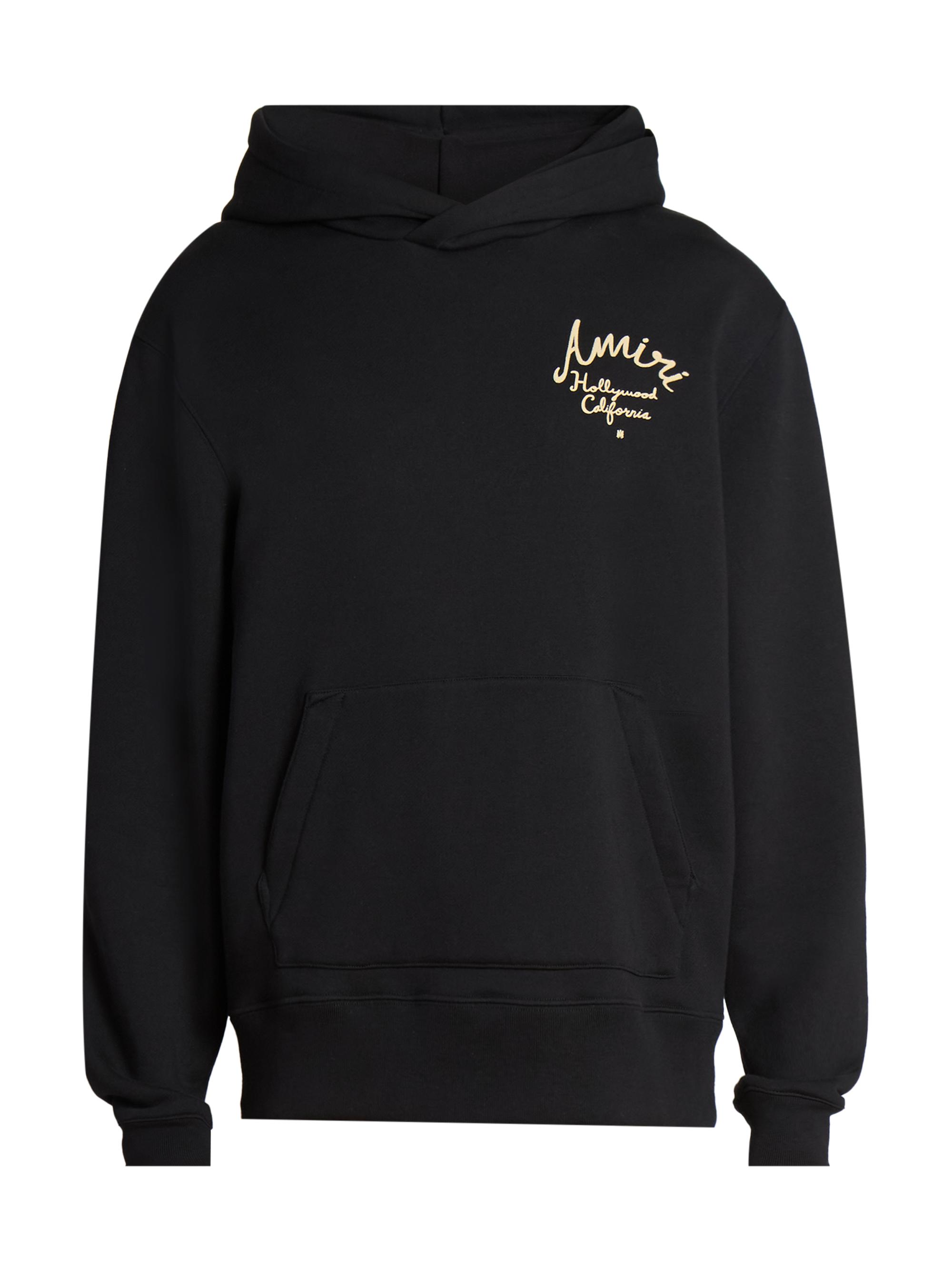 Amiri Men's  Hollywood Logo Hoodie - Black