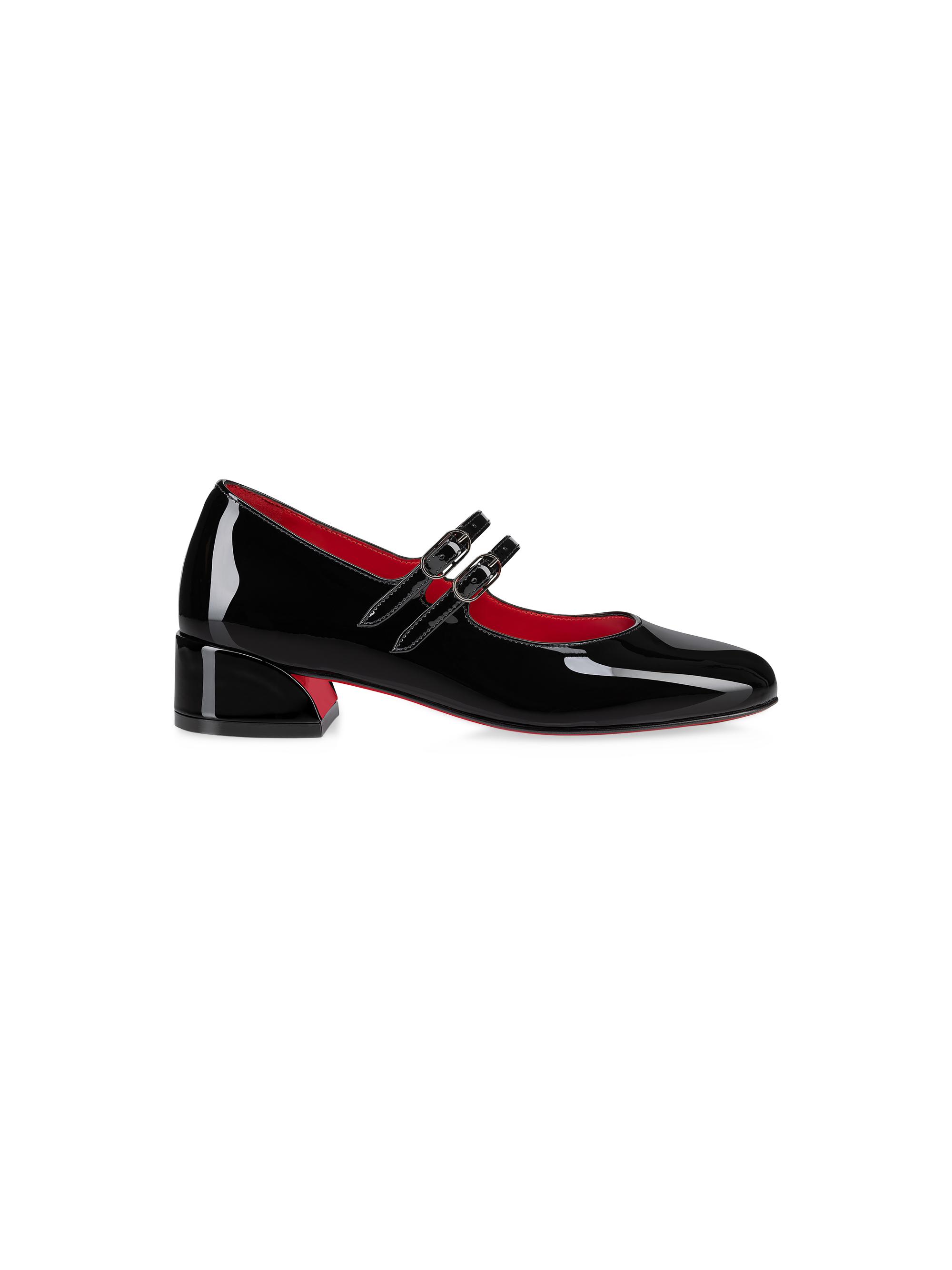 Christian Louboutin Little Girl's & Girl's Jane Fille Ballerinas - Black 2 (Child)