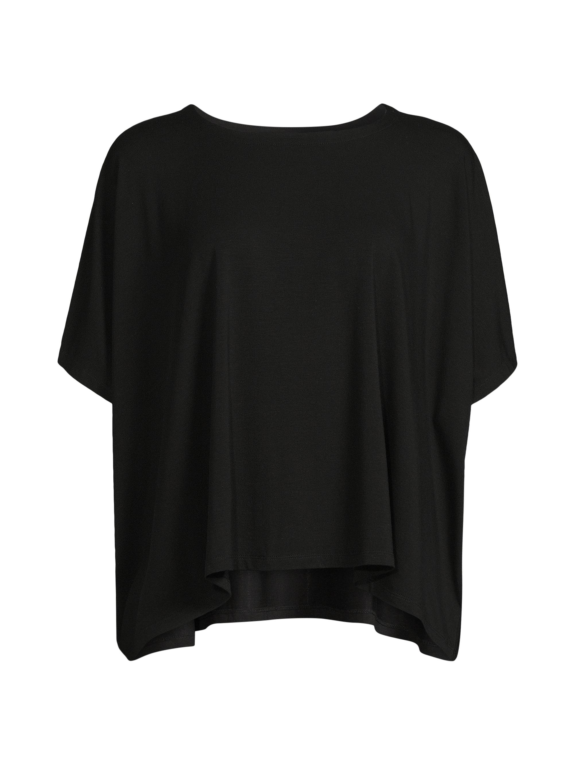Eileen Fisher Women's Oversized Box Top - Black