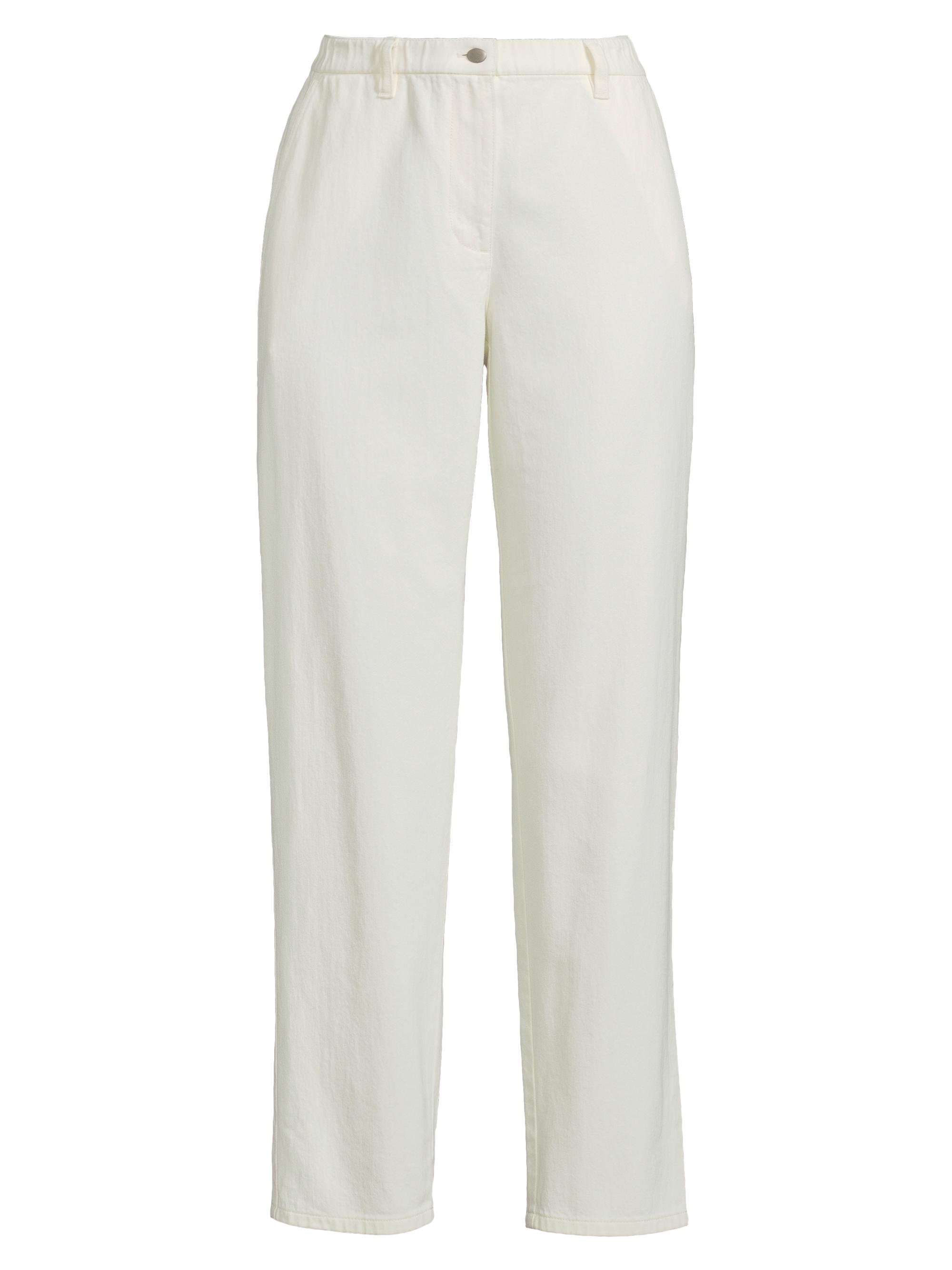 Eileen Fisher Women's Tapered Cotton Ankle Pants - Unnatural