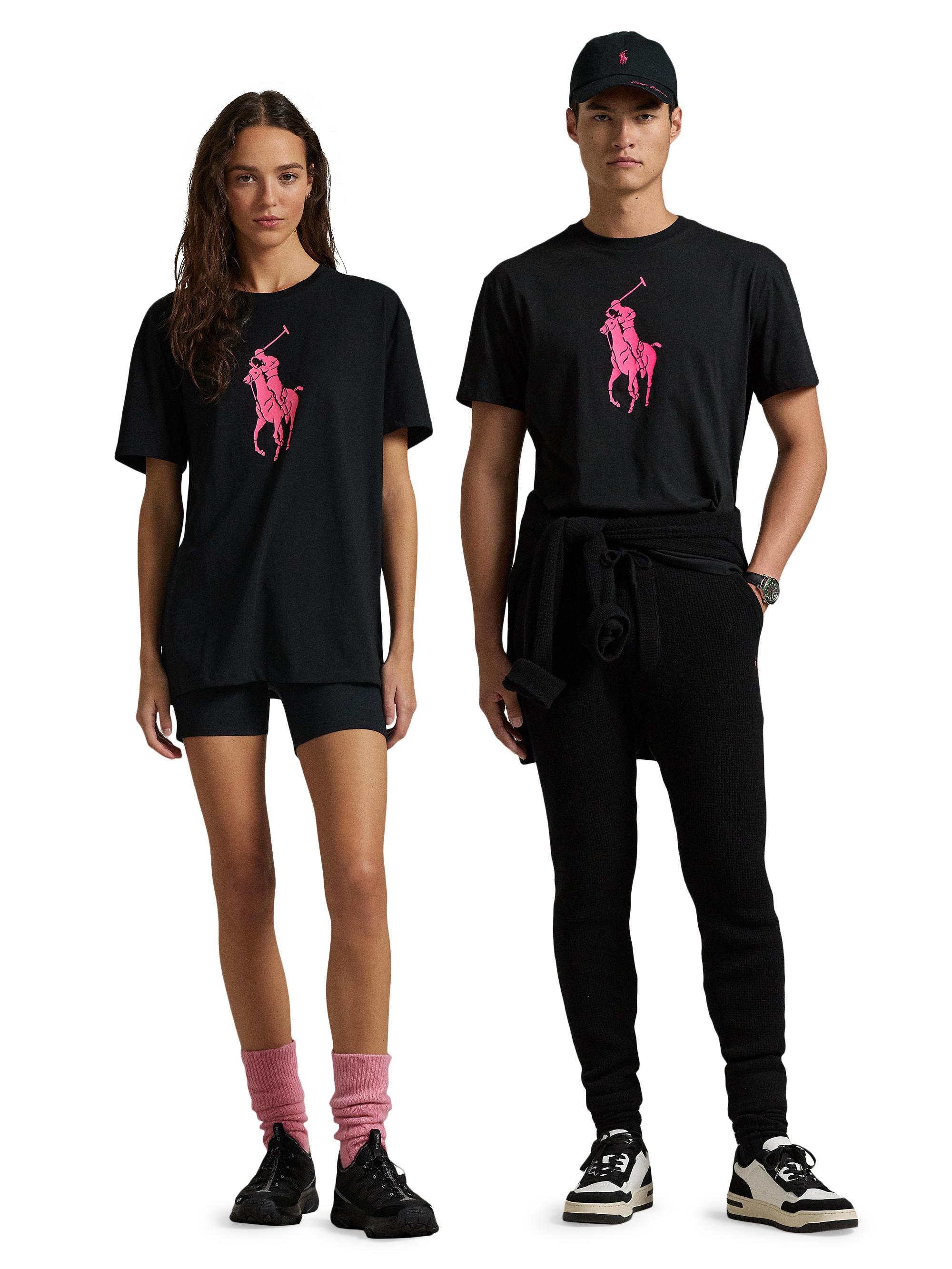 Polo Ralph Lauren Unisex Pink Pony Logo Cotton T-Shirt | Saks