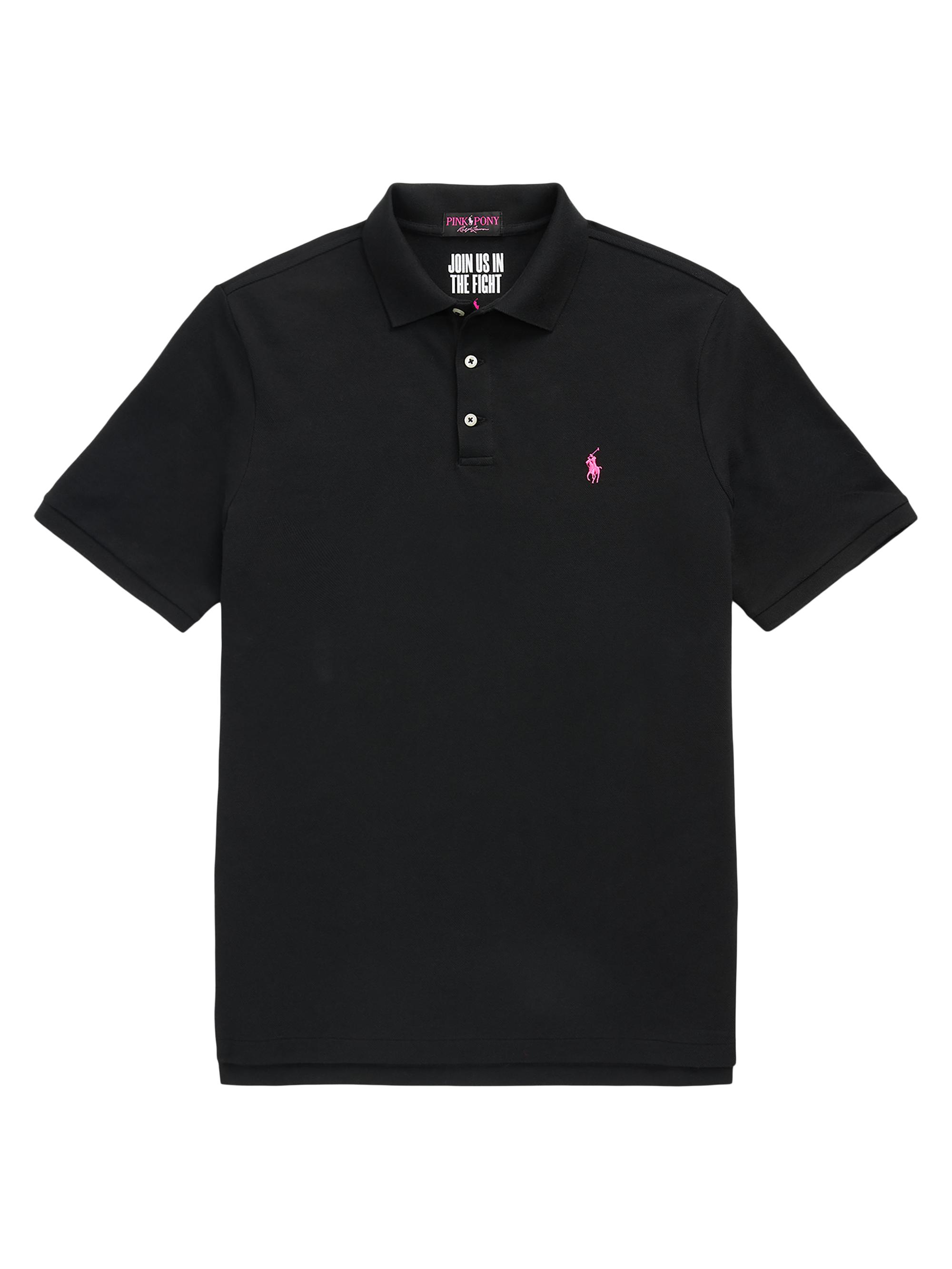 Polo Ralph Lauren Men's Pinky Pony Stretch Mesh Polo Shirt - Polo Black