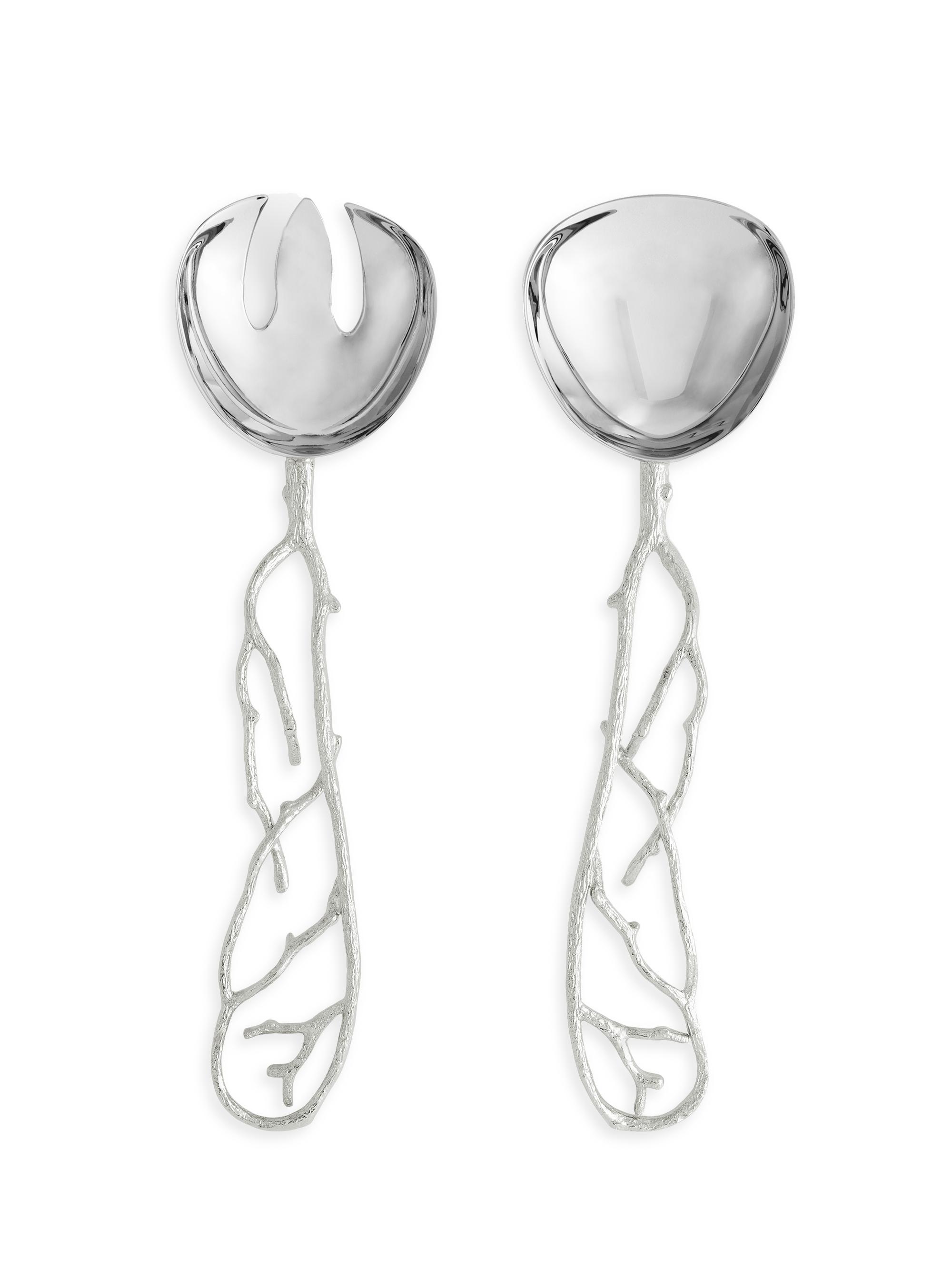 Michael Aram Pomegranate Silver 2-Piece Serving Set