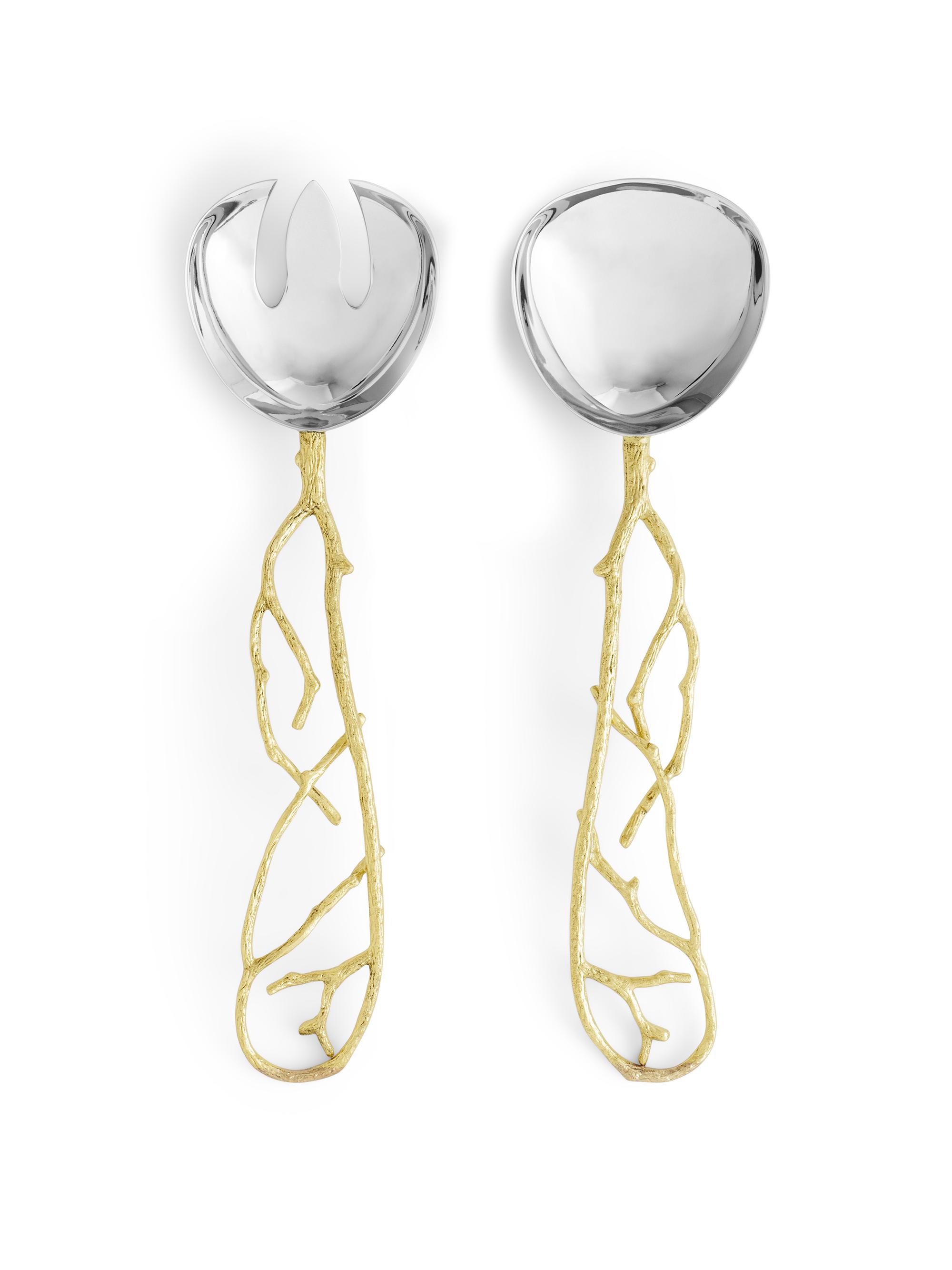 Michael Aram Butterfly Ginkgo Gold Serving Set