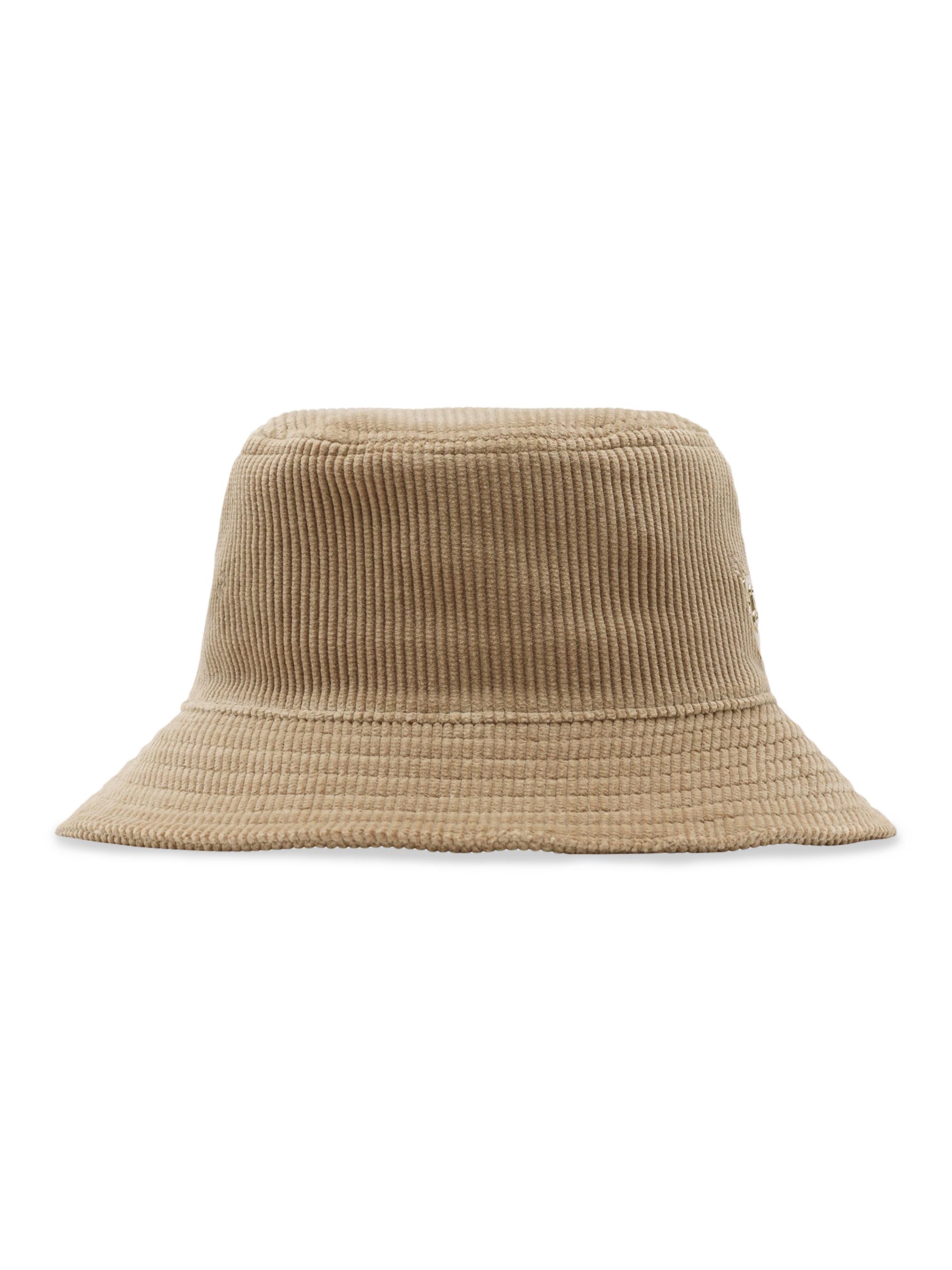 Burberry Women's Corduroy Cotton Bucket Hat - Teddy
