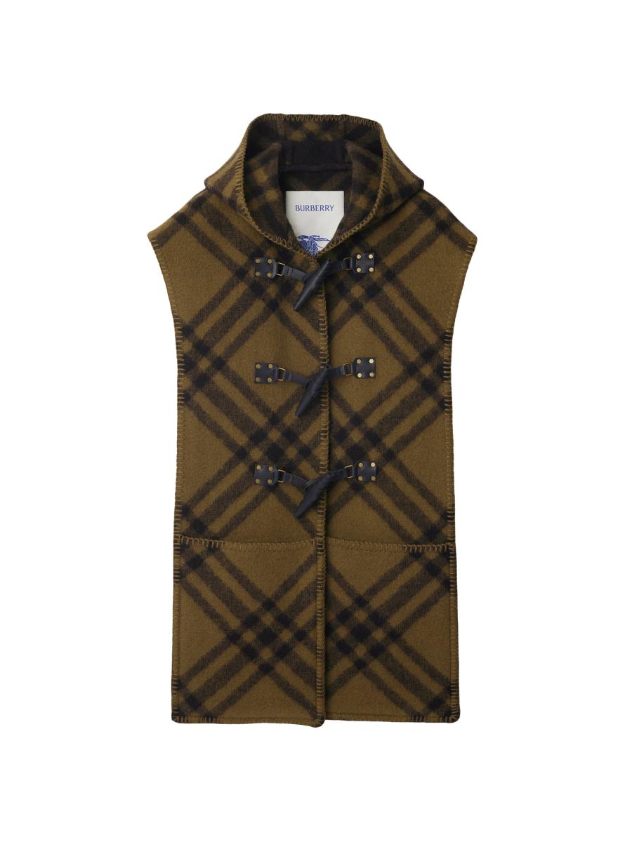 Burberry cotton shirt with check pattern for boys 8088966