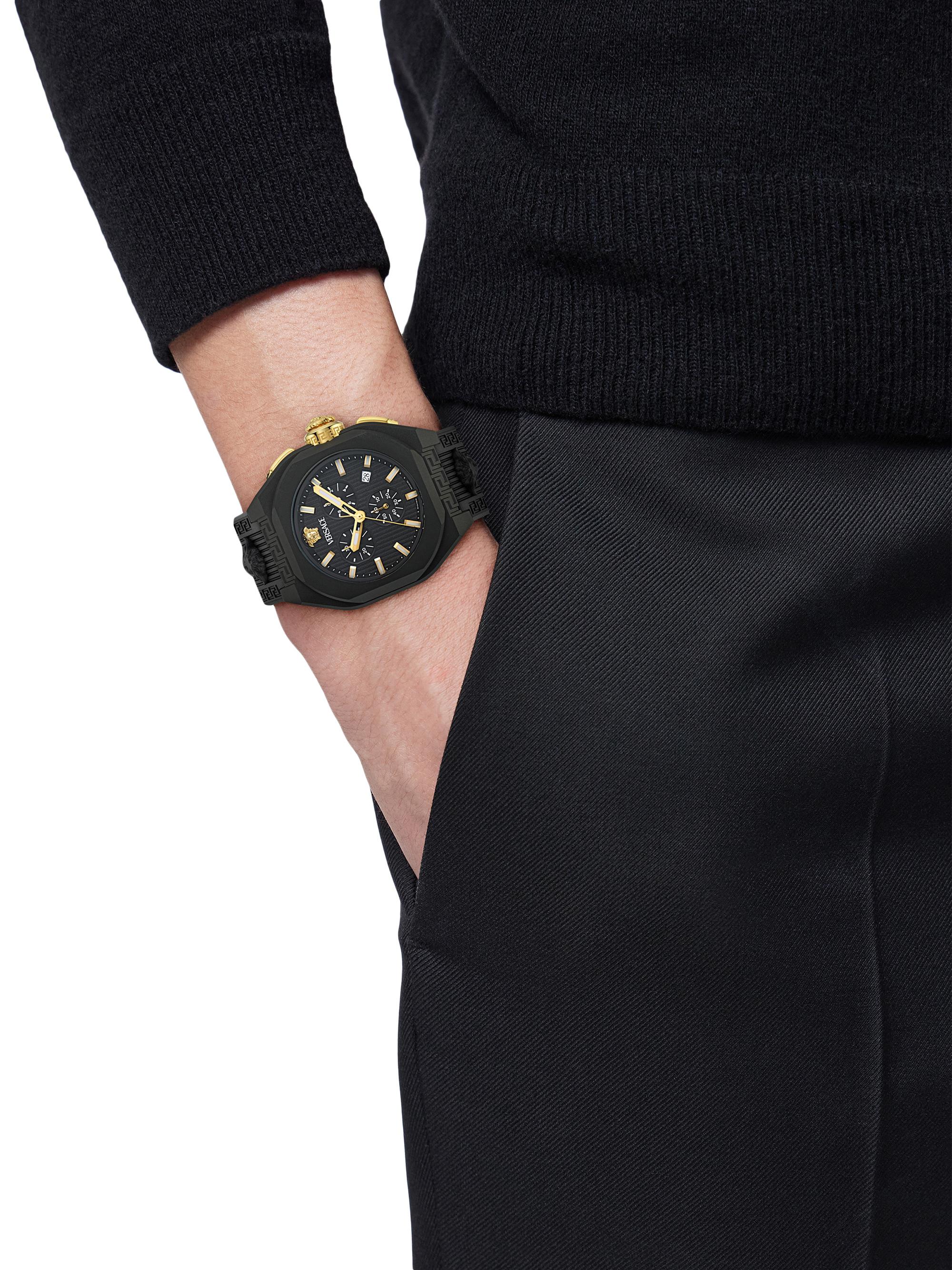 Versace V-Legend Chrono Ceramic Watch | Saks Fifth Avenue