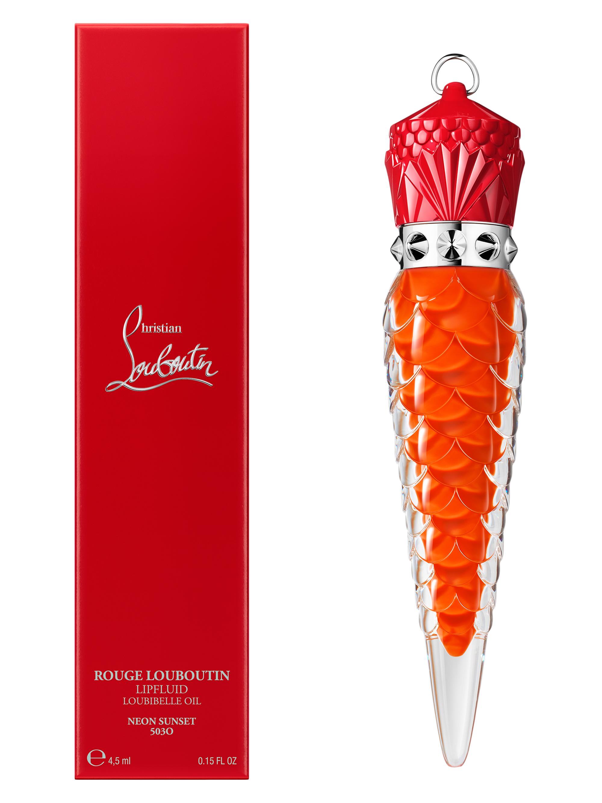 Christian Louboutin Women's Rouge Louboutin Loubibelle Lip Oil - Neon Sunset | Thumbnail 4