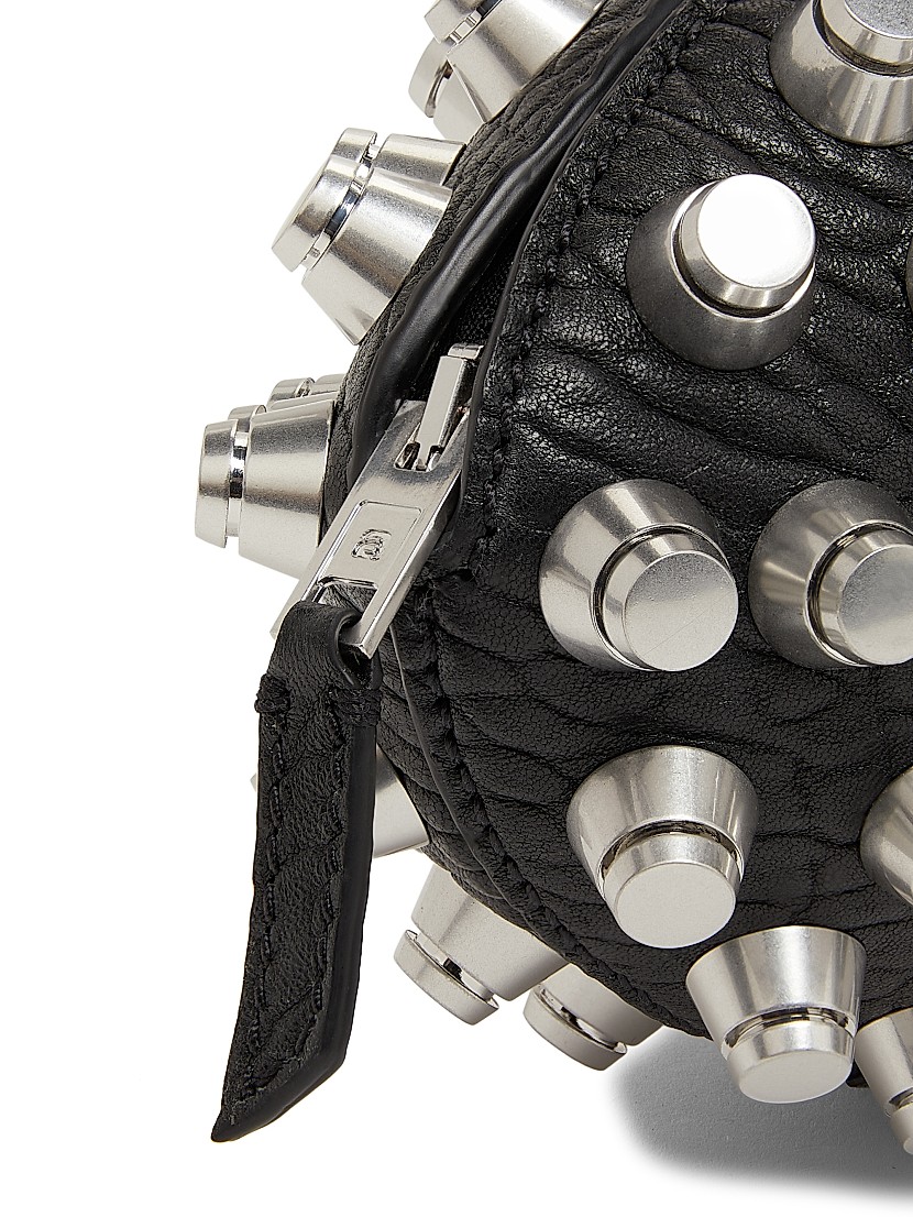 Shop Alexander Wang Kong Studded Leather Top Handle Bag Shop Alexander Wang Kong Studded Leather Top Handle Bag