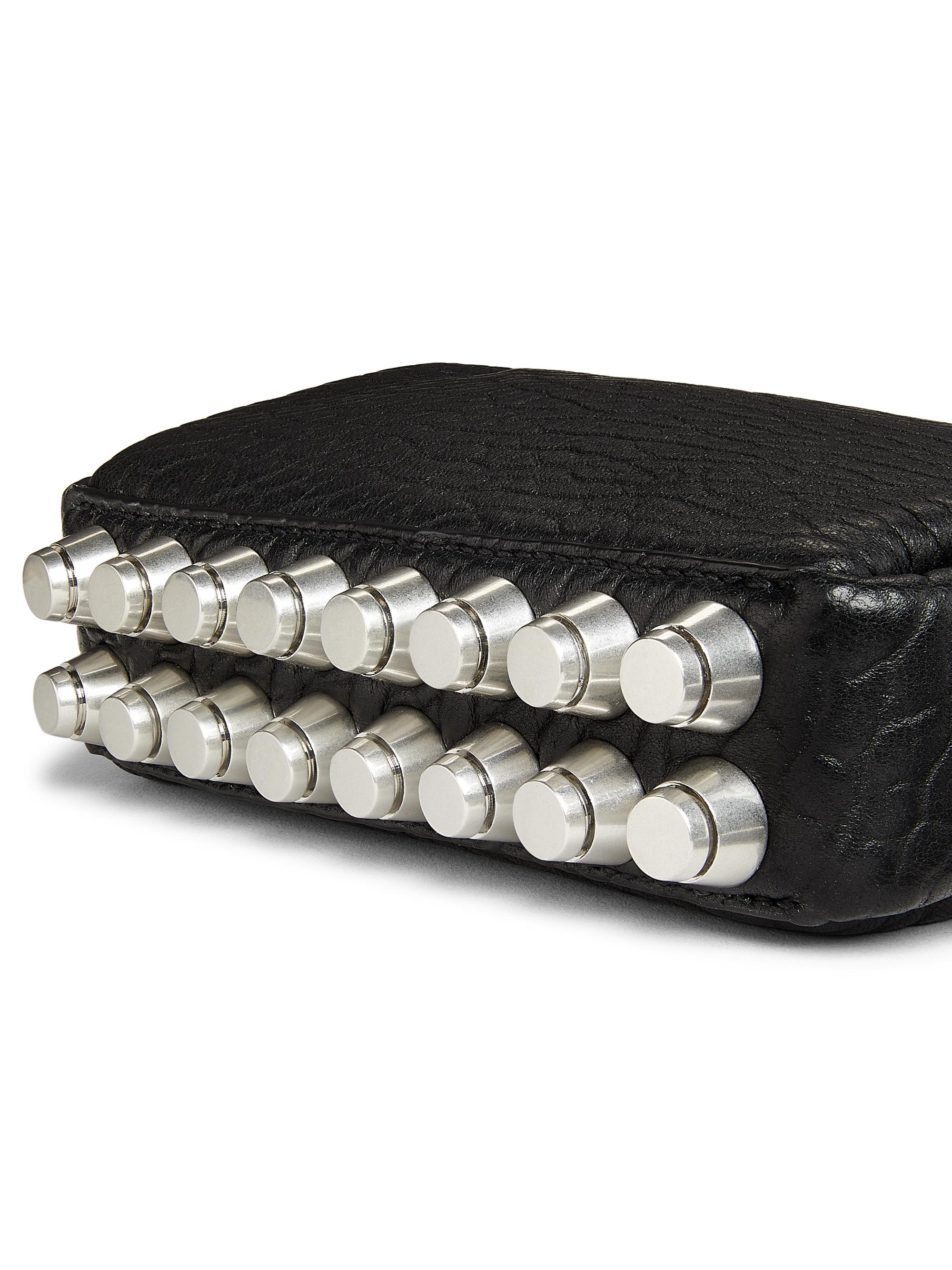 alexandarwang バッグ Twyst Crossbody Bag in Memory Leather in BLACK | alexanderwang®