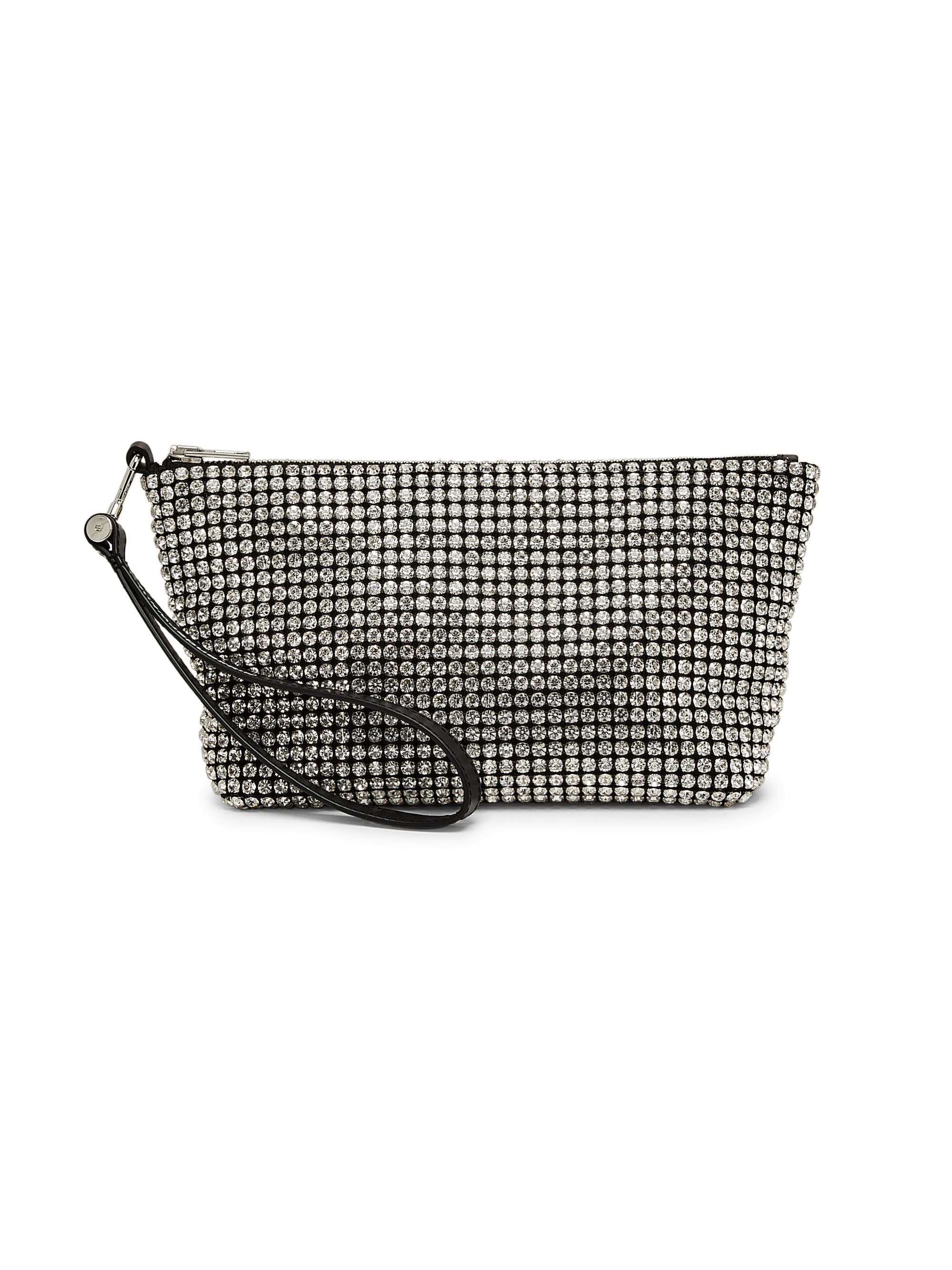 Alexander Wang Women's Heiress Crystal-Embellished Wristlet - Silver