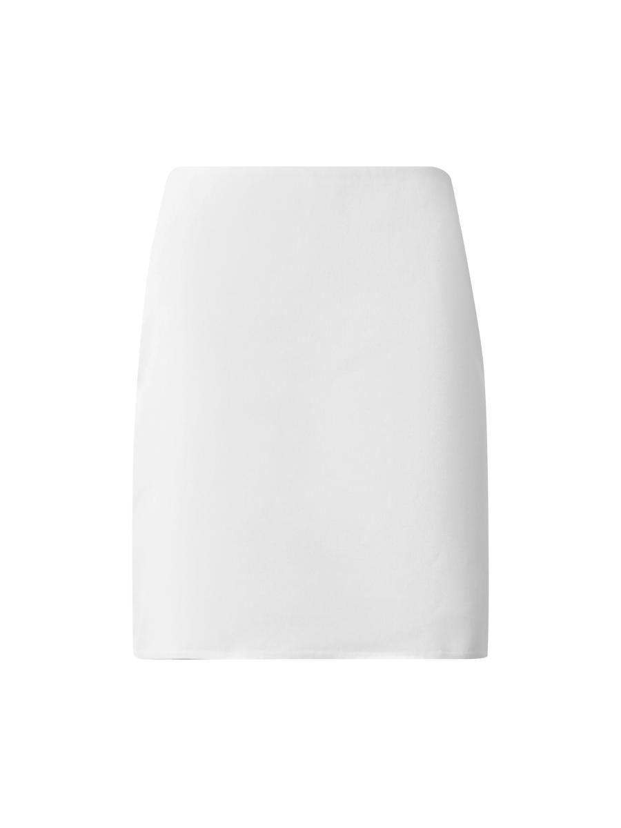 Akris Women's Cotton & Silk Pencil Miniskirt In Sand